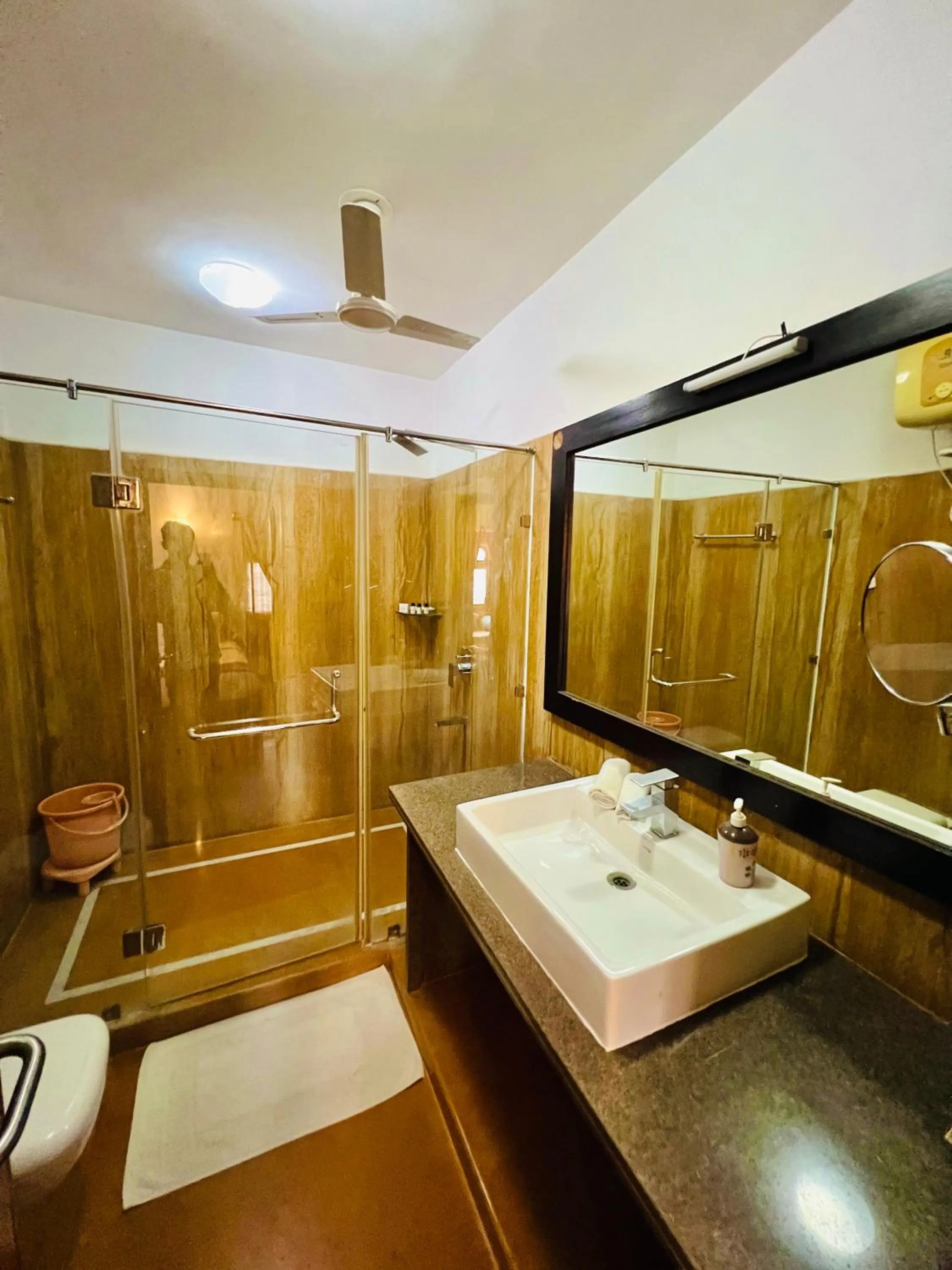 Toilet in Hotel Jaisan Haveli