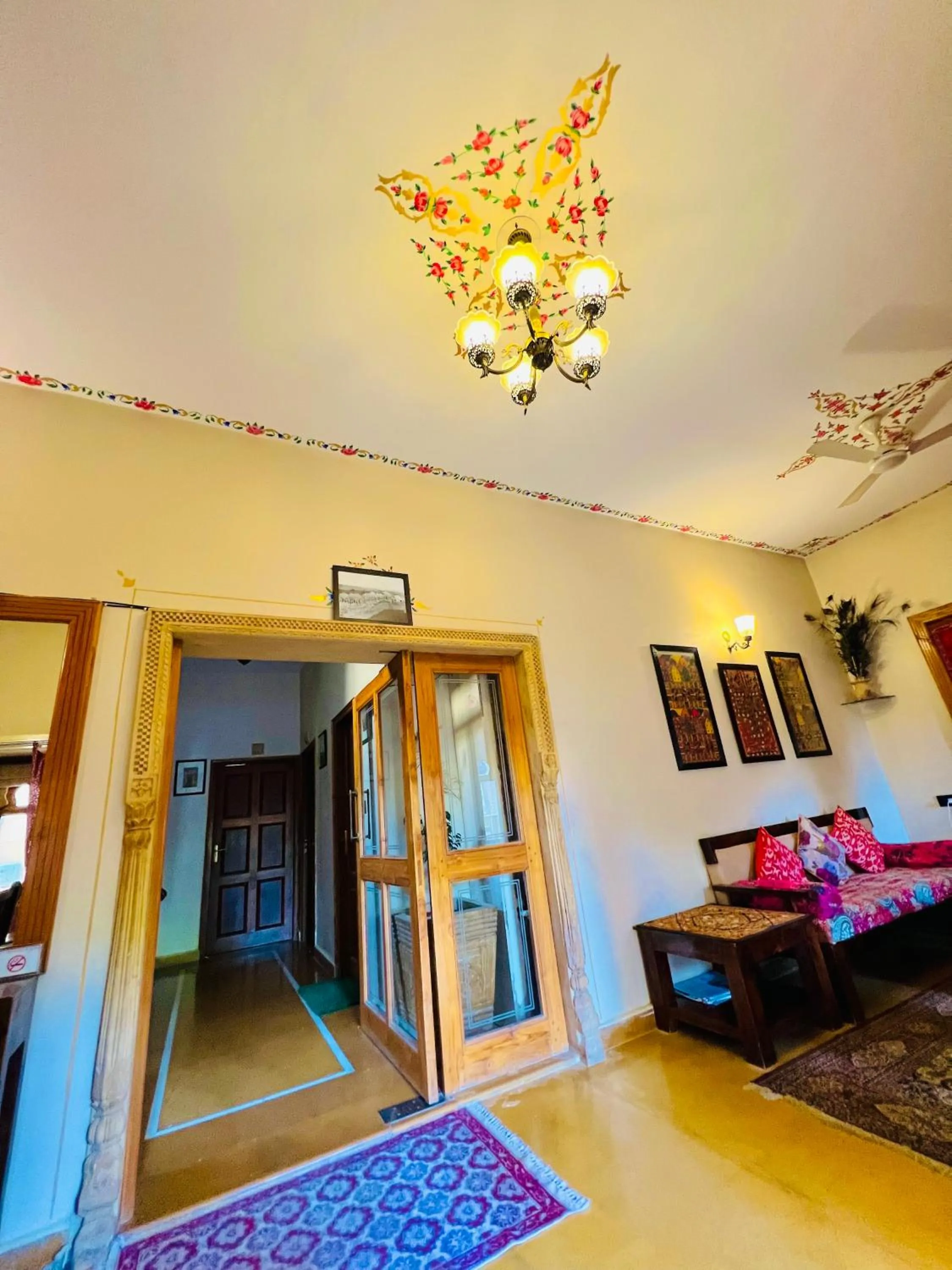 Lobby or reception in Hotel Jaisan Haveli