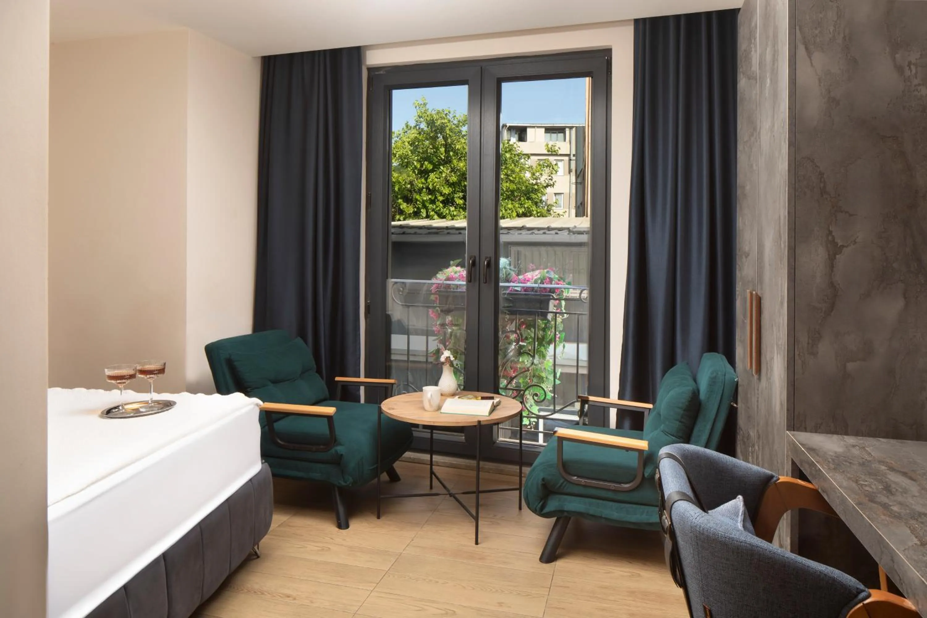 Living room, Bed in Lenus Hagia Sophia Hotel