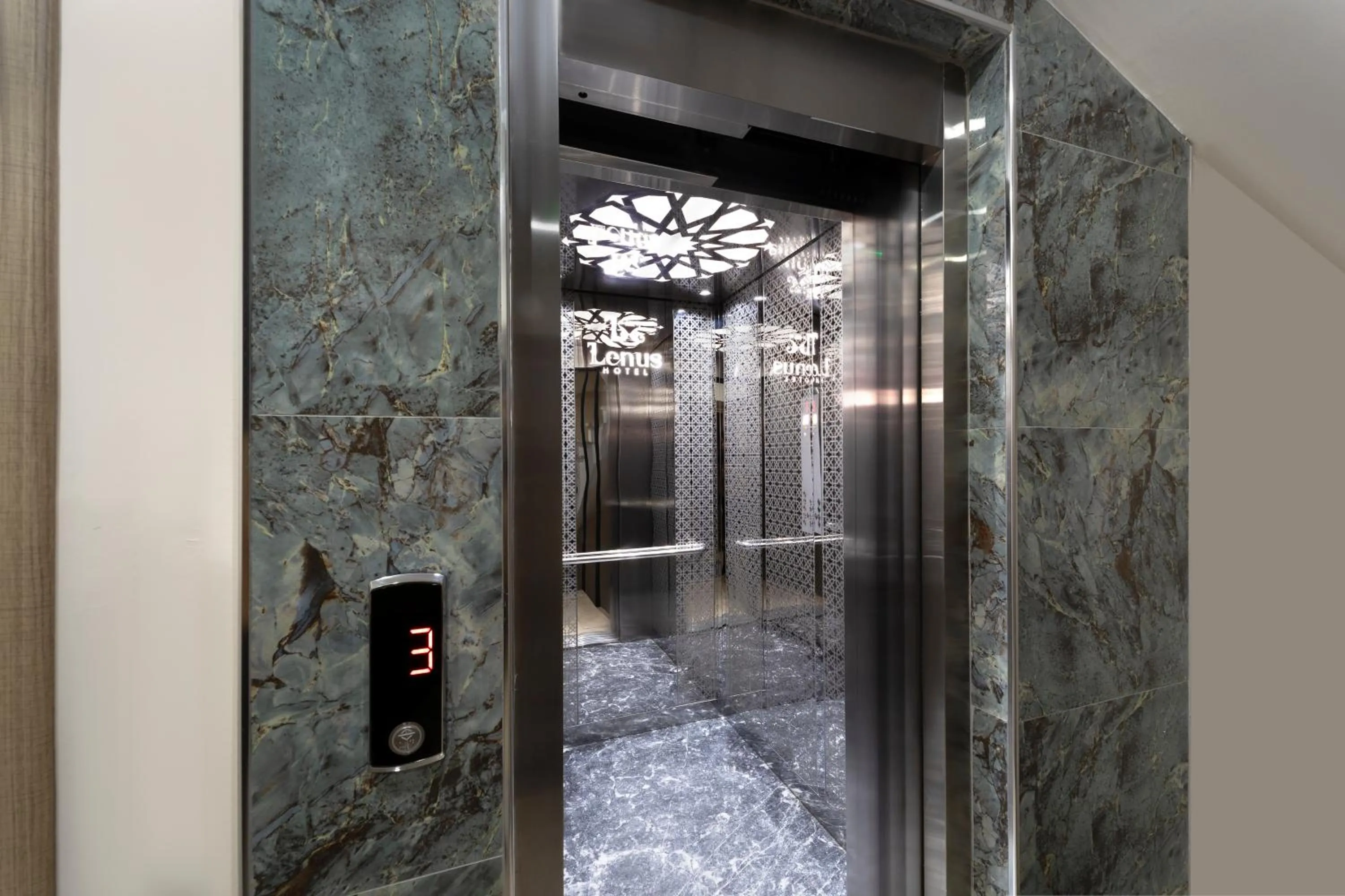 elevator in Lenus Hagia Sophia Hotel