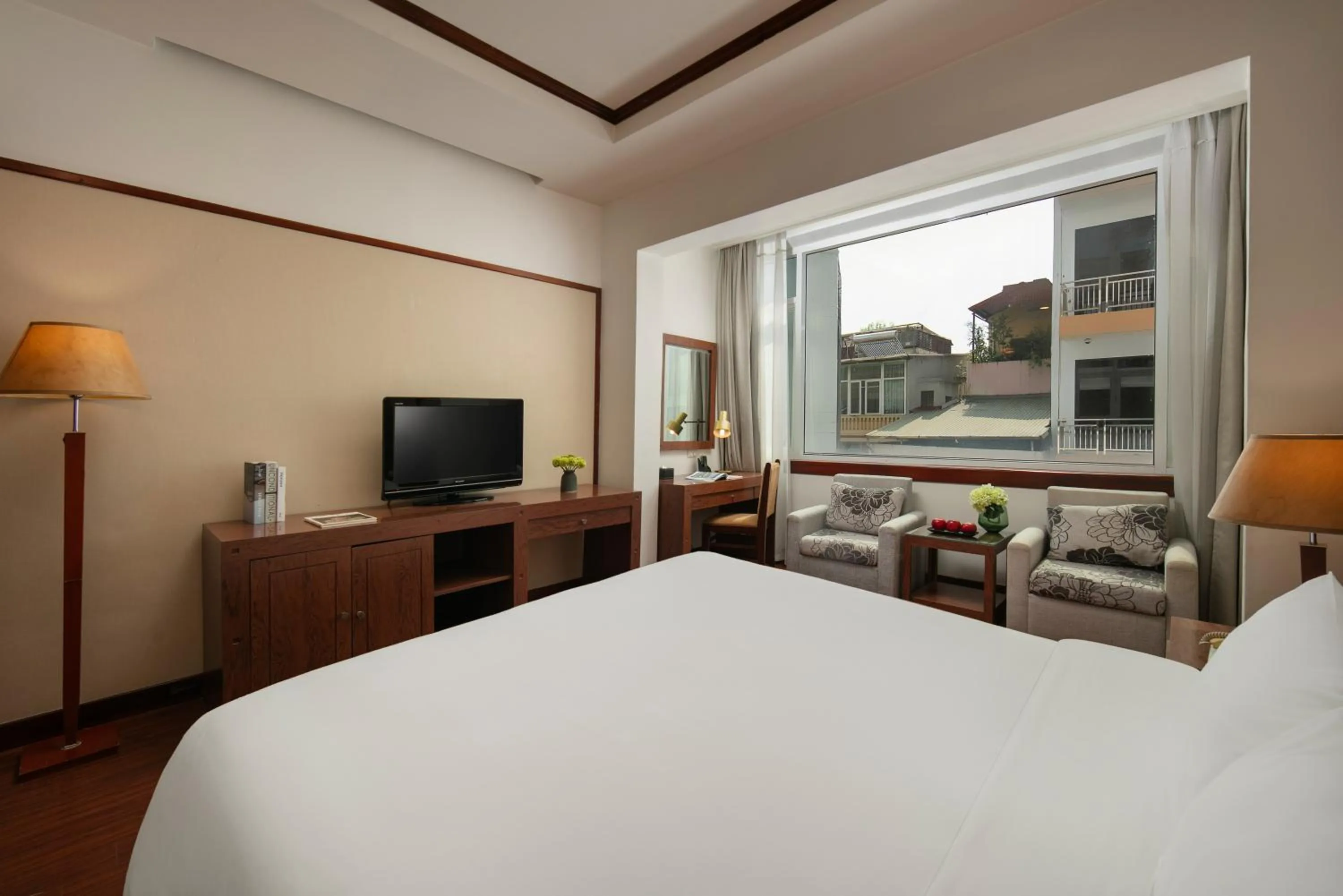 TV and multimedia, Bed in Sao Mai Boutique Hotel