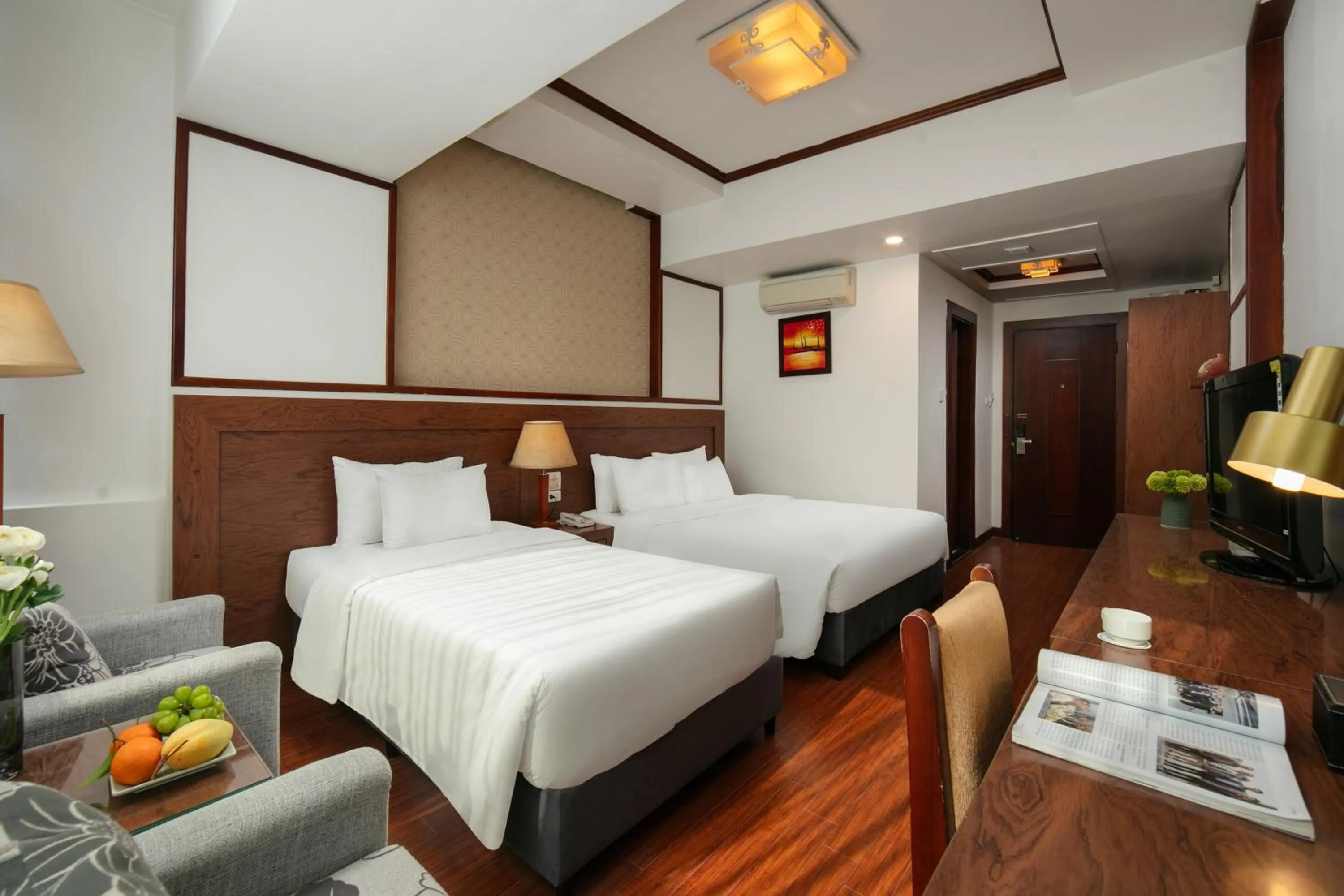 Bed in Sao Mai Boutique Hotel