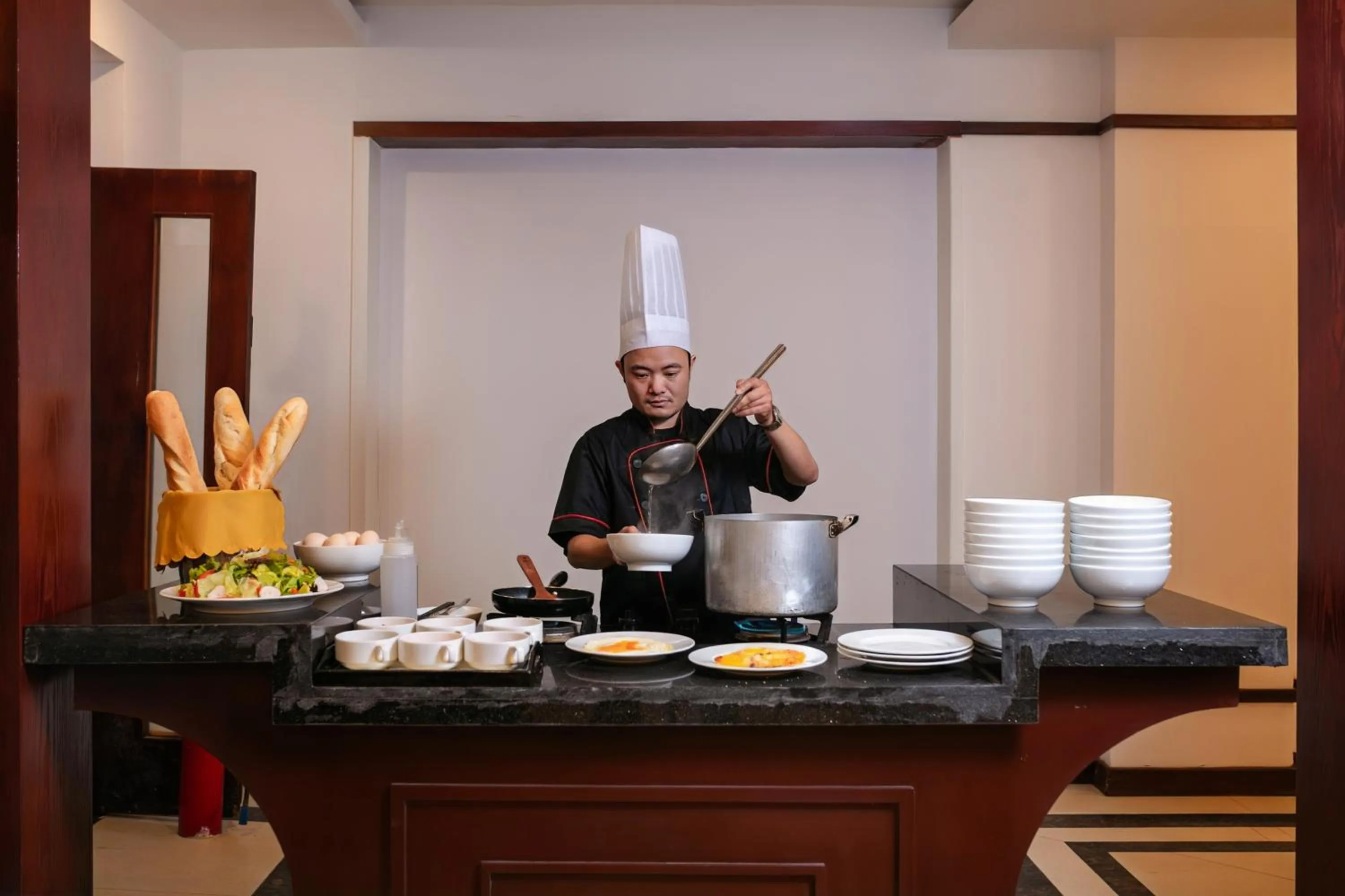 Restaurant/places to eat in Sao Mai Boutique Hotel