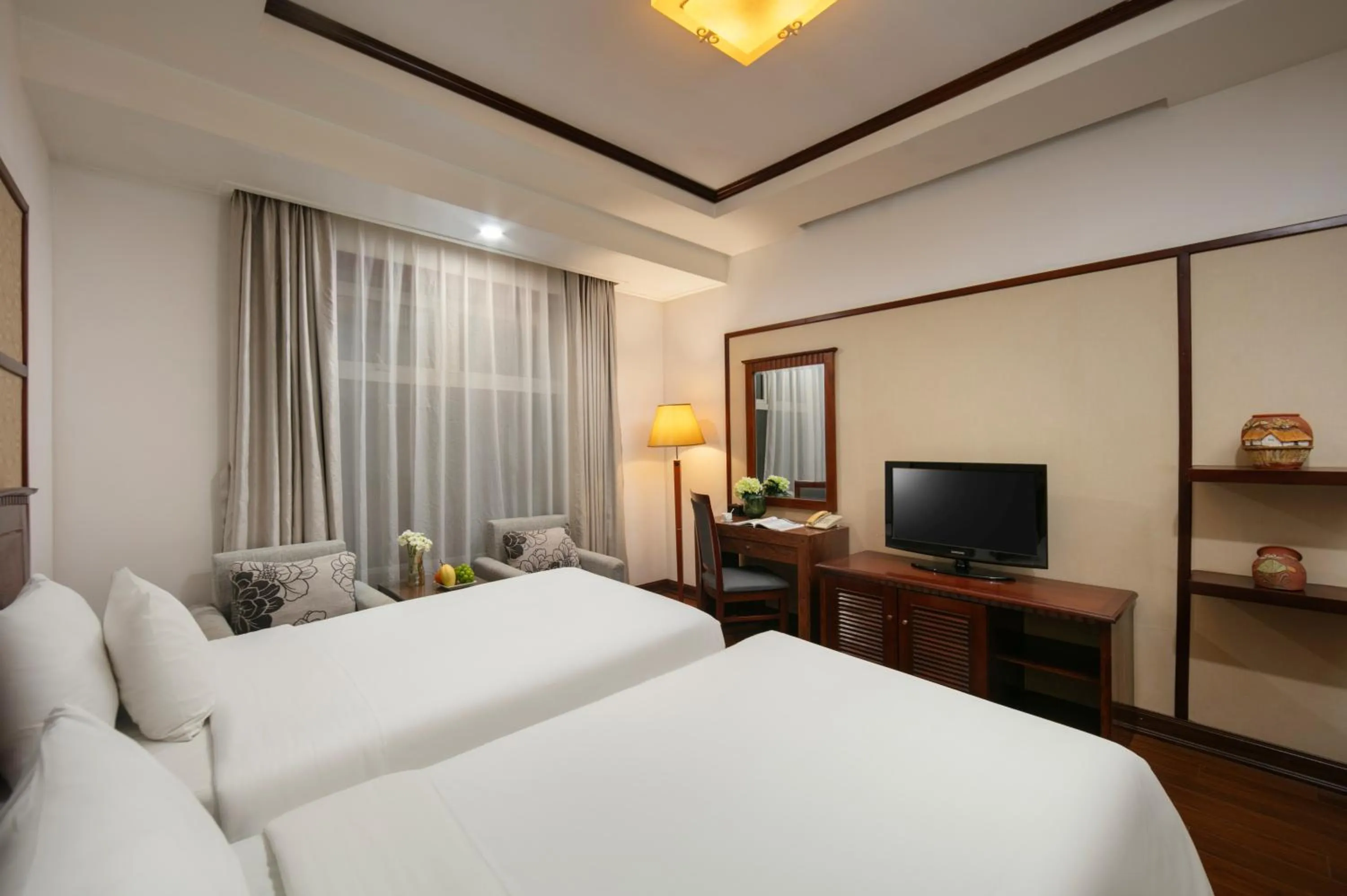 Bed in Sao Mai Boutique Hotel