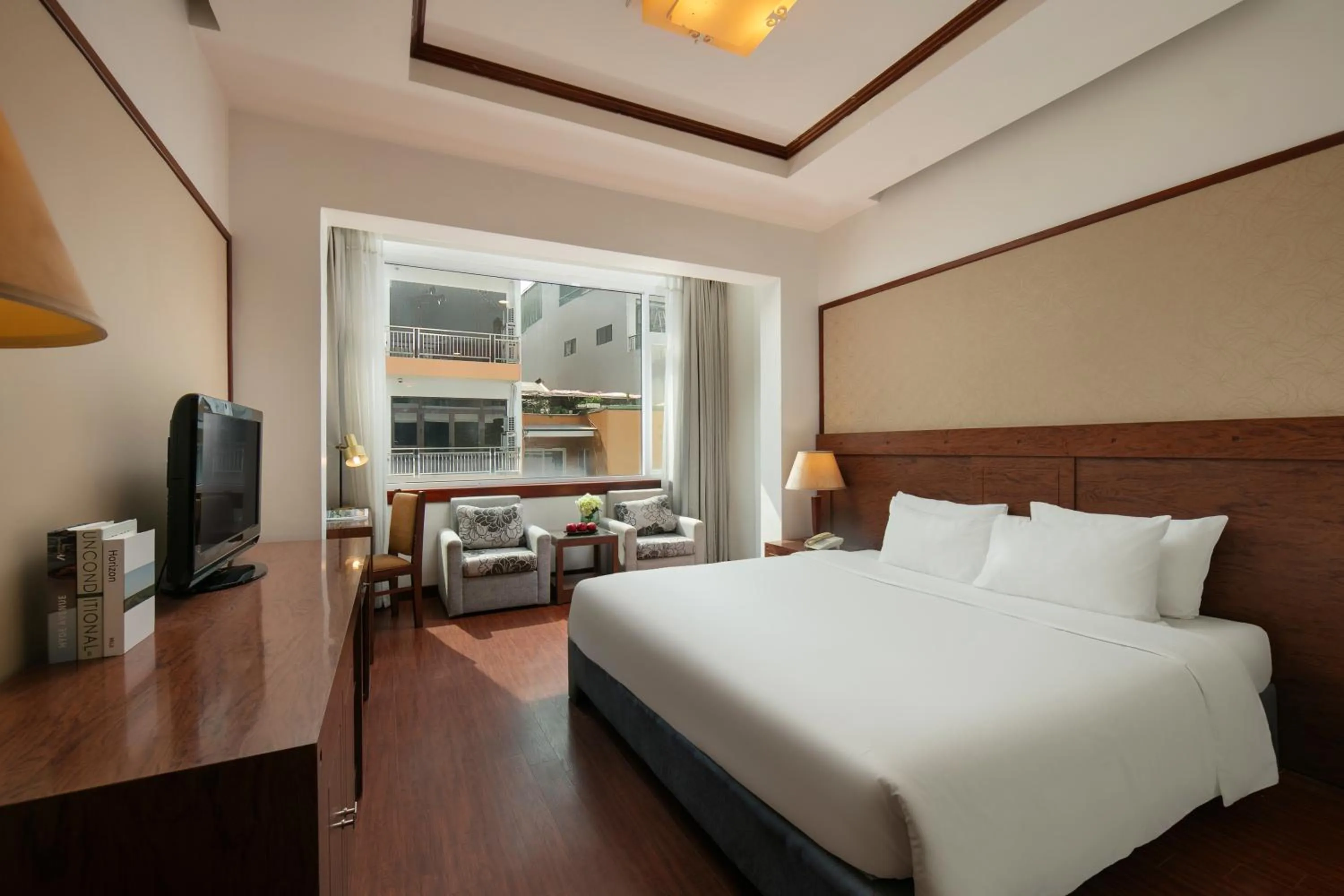 Bed in Sao Mai Boutique Hotel