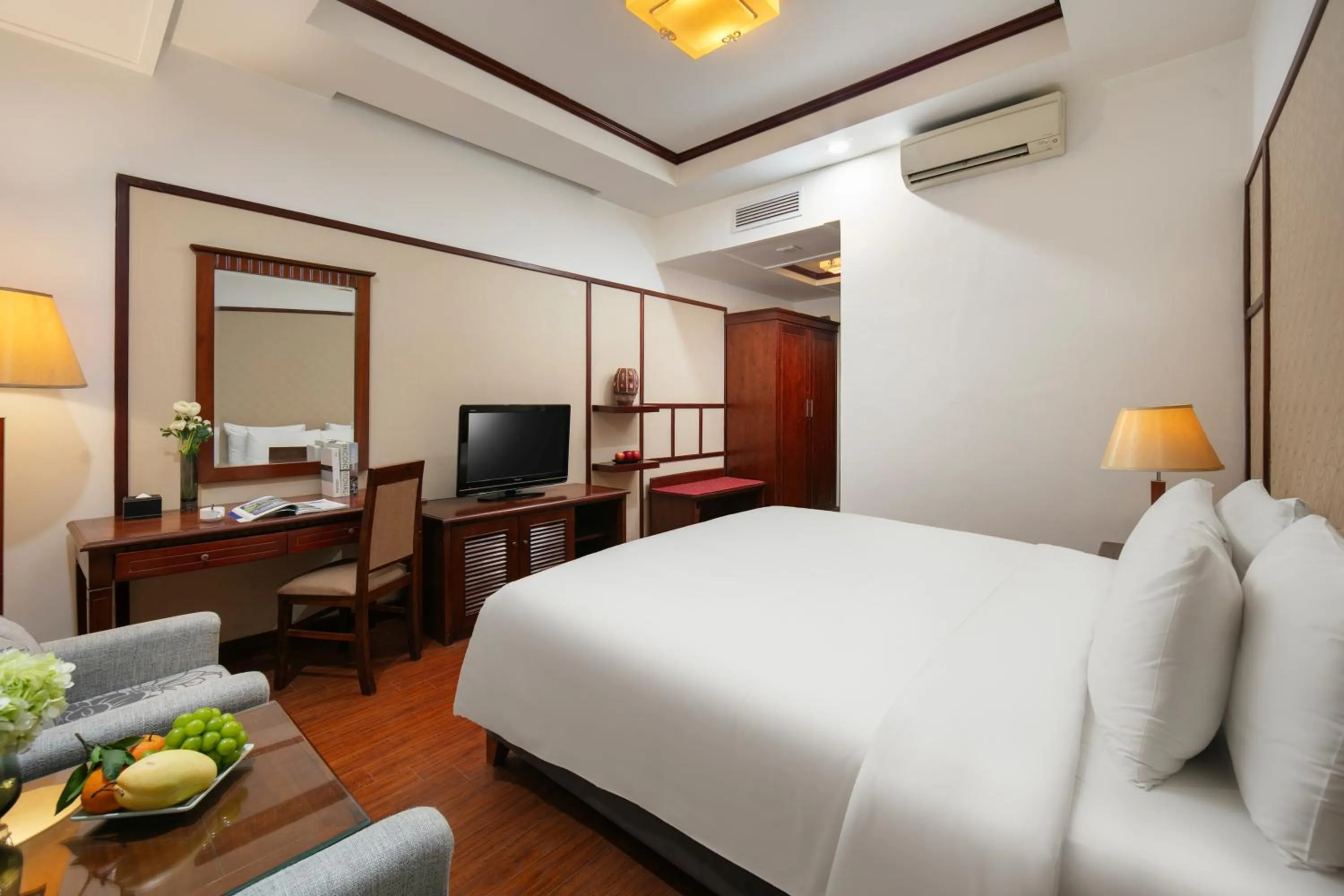 Living room, Bed in Sao Mai Boutique Hotel