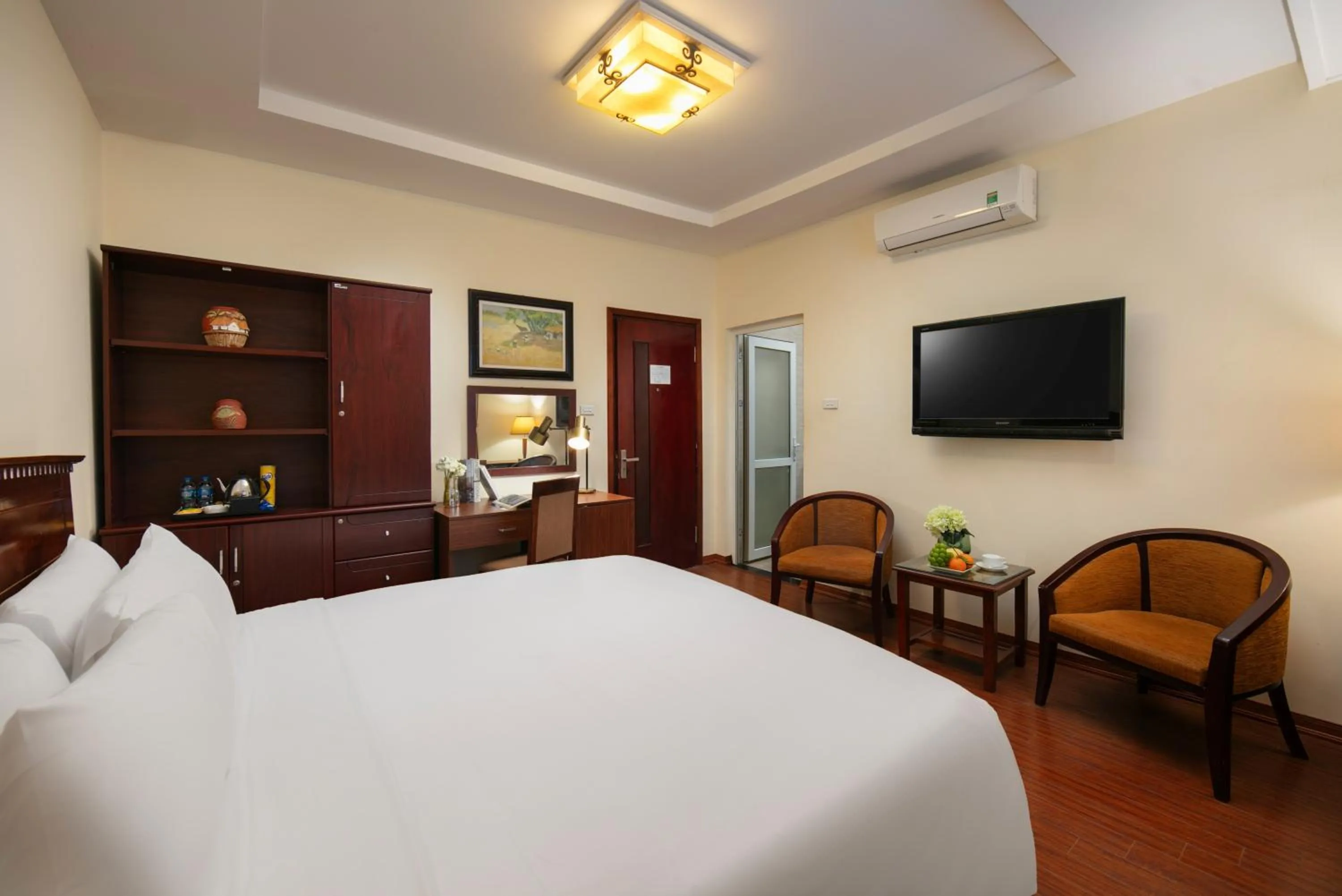 Bed in Sao Mai Boutique Hotel