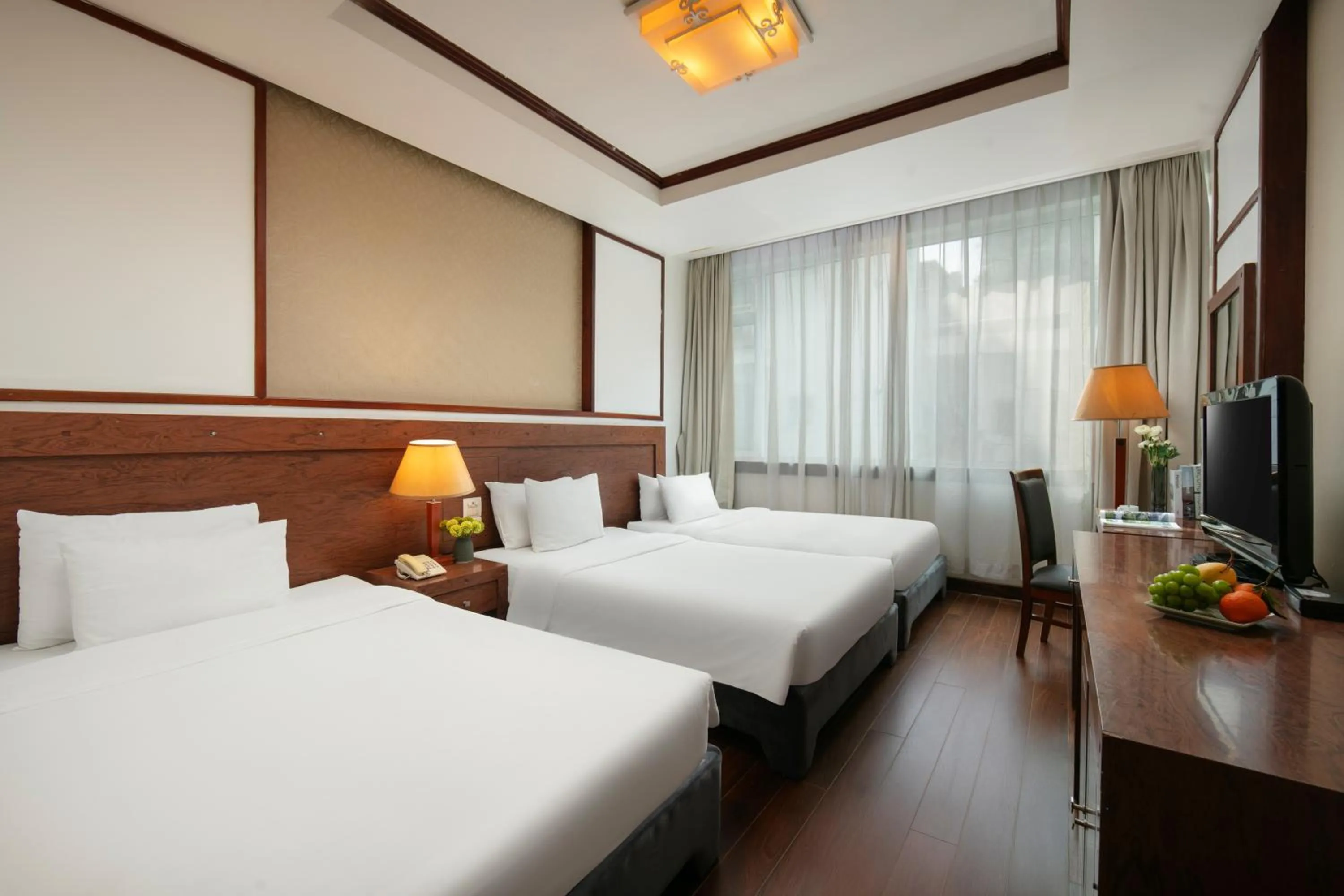 Bed in Sao Mai Boutique Hotel