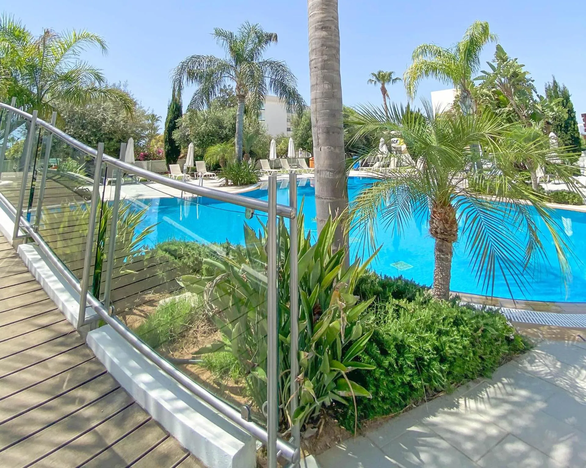 Swimming pool in Anesis Hotel