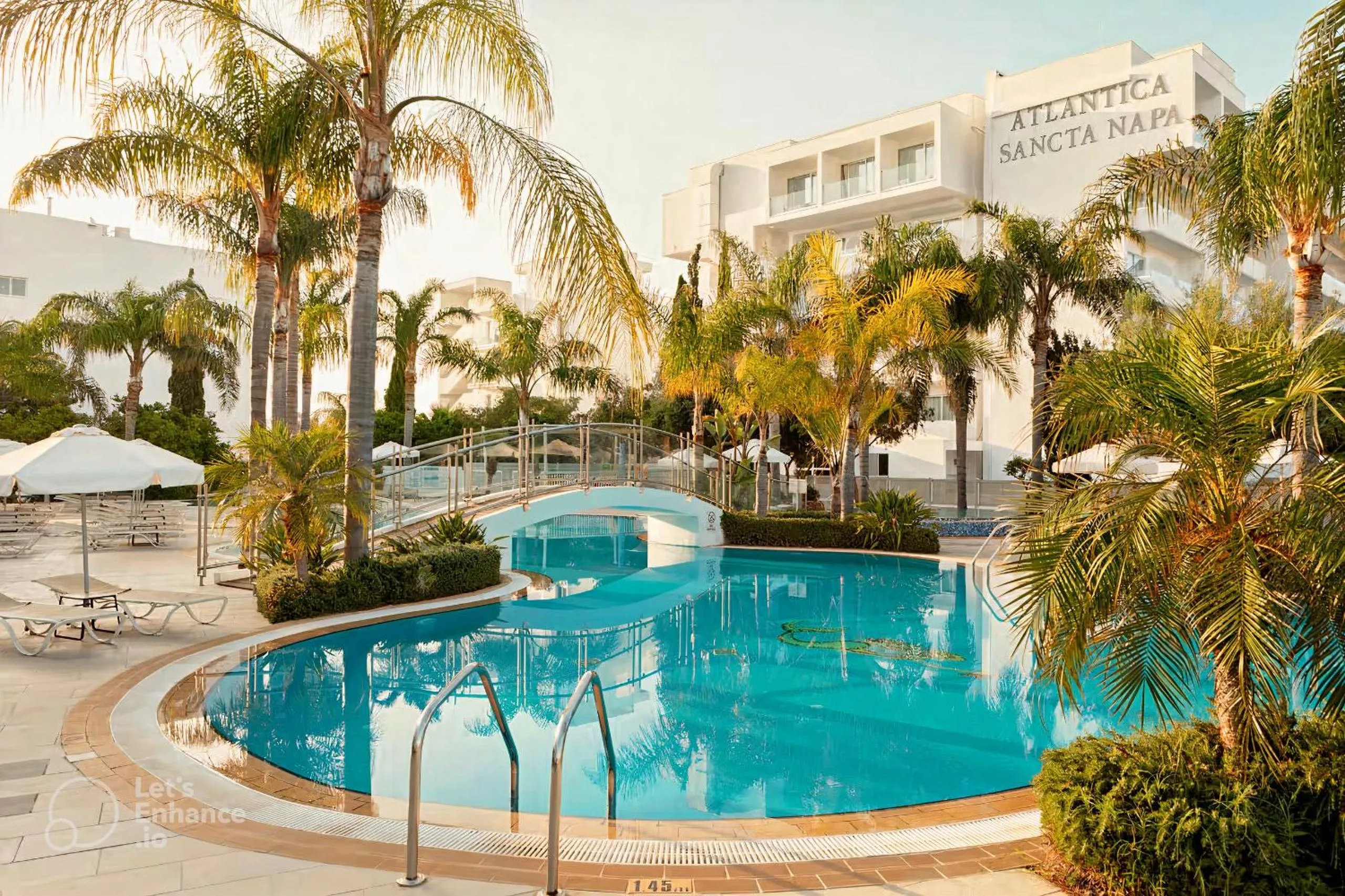 sunbed in Anesis Hotel