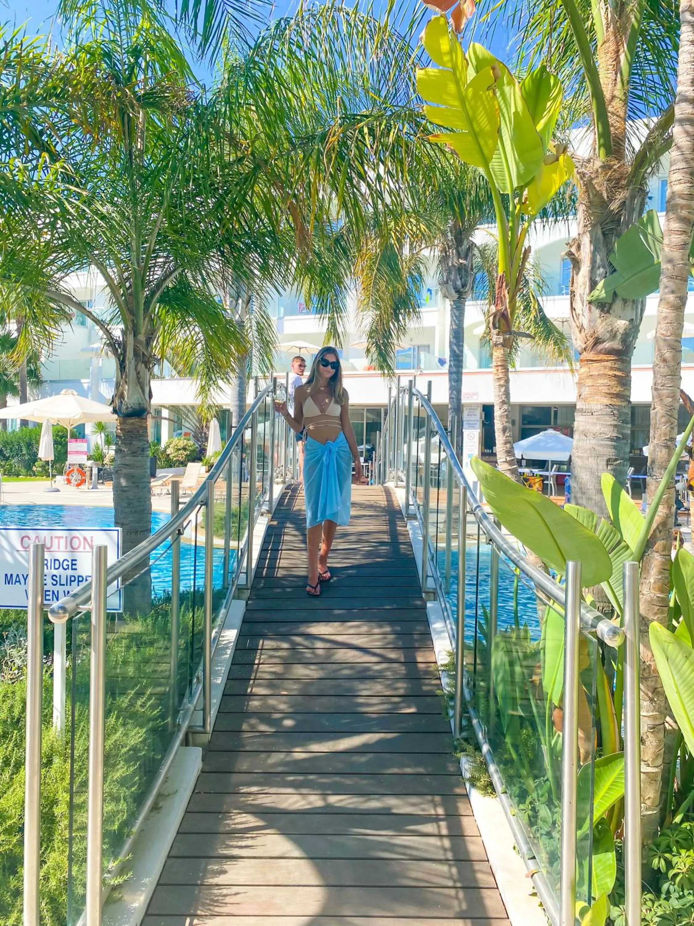 Swimming pool in Anesis Hotel
