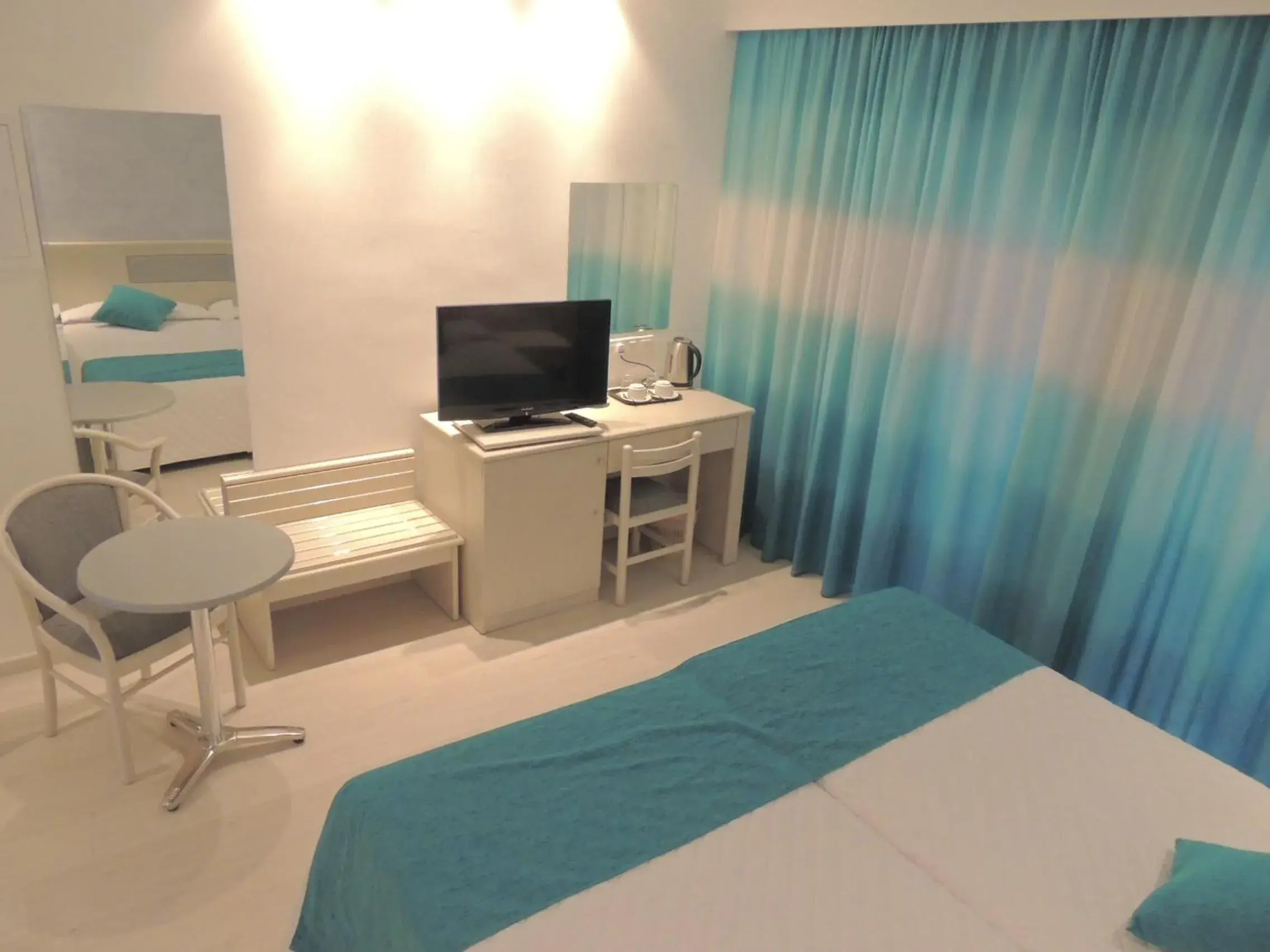 Superior Double or Twin Room with Balcony and Pool View in Anesis Hotel Superior Double or Twin Room with Balcony and Pool View in Anesis Hotel