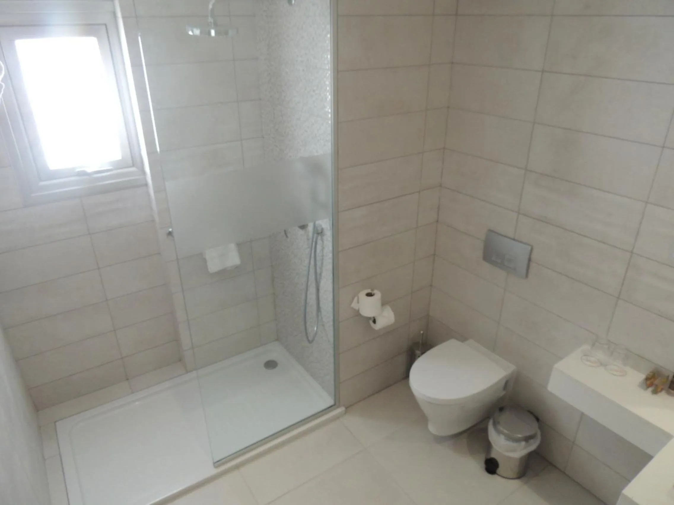 Shower in Anesis Hotel