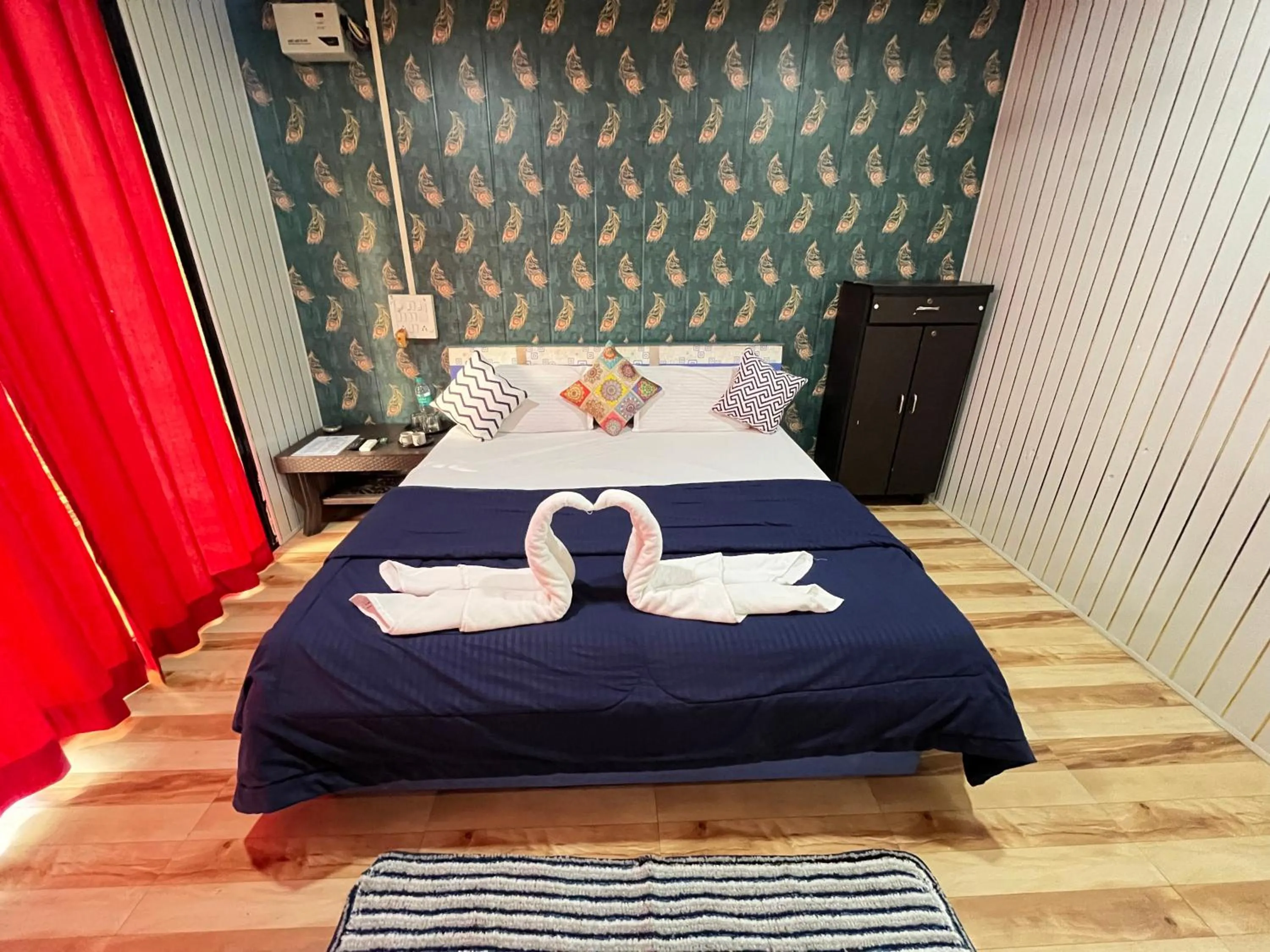 Bedroom in RK'S Resort Karjat