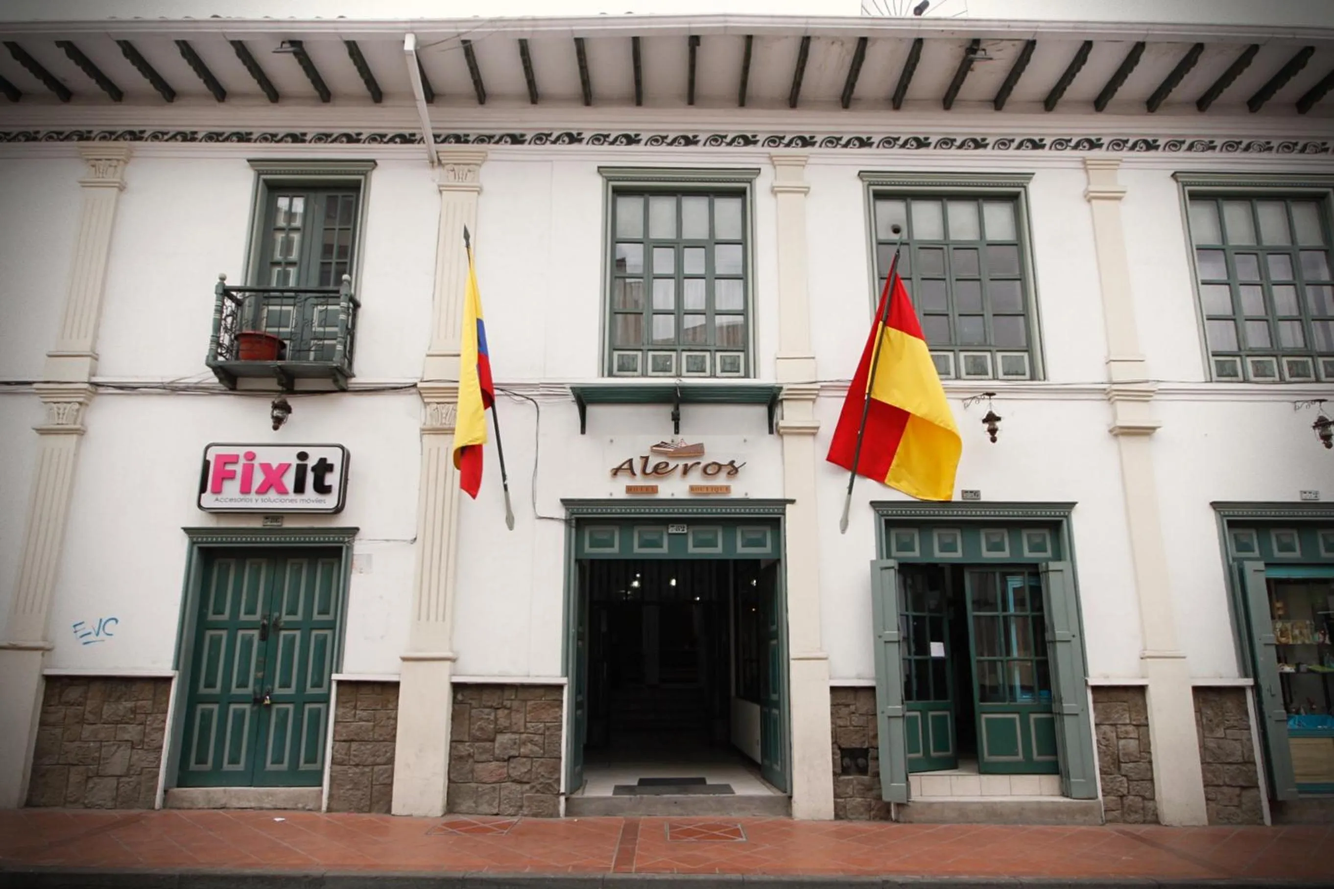 Property building in Aleros Hotel Boutique