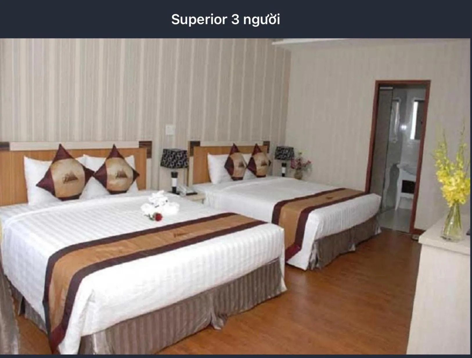 Photo of the whole room, Bed in Pho Nui Hotel