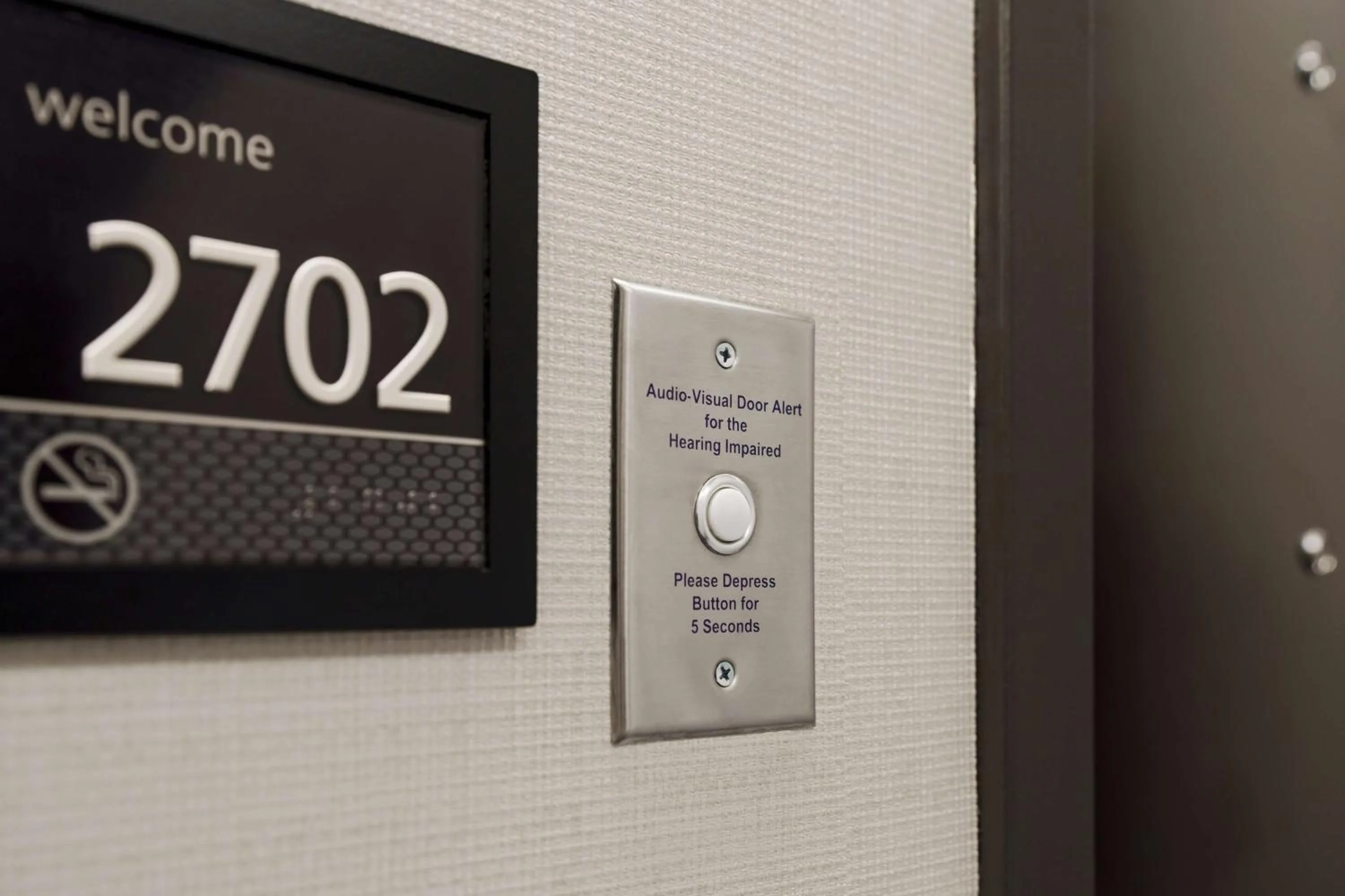 Bedroom in Hampton Inn Times Square Central