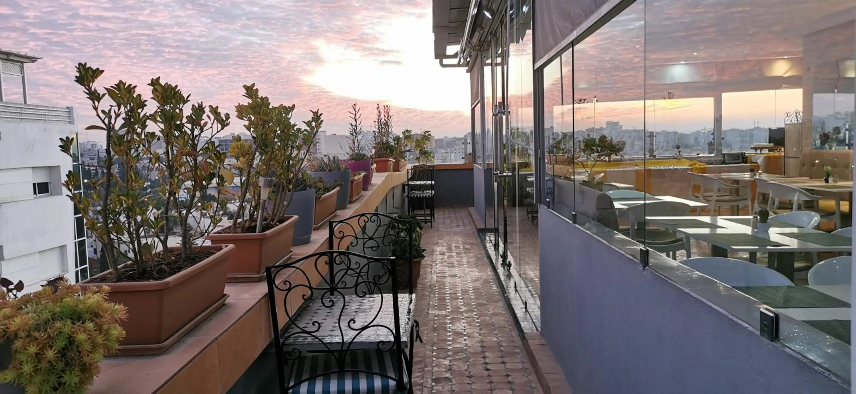 Balcony/Terrace in Hotel Swani