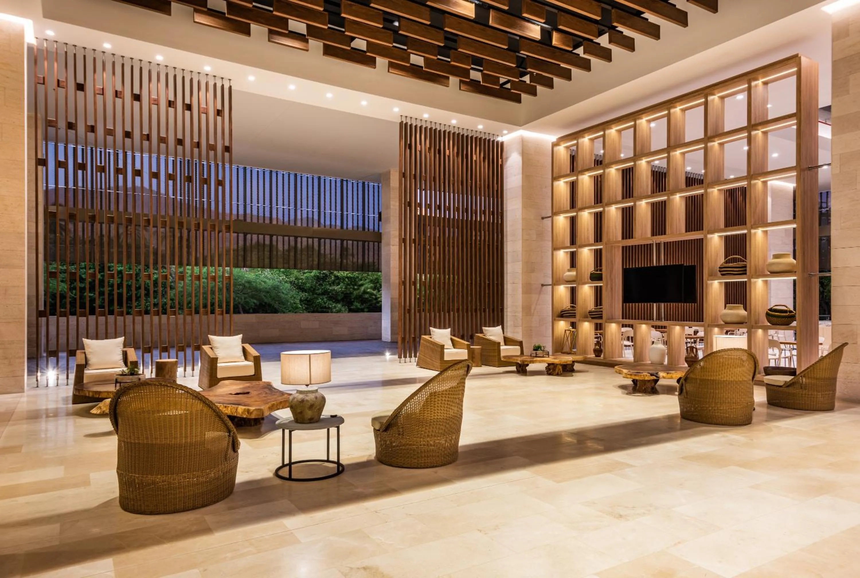 Living room in Hotel Irotama Bungalows & Bohios