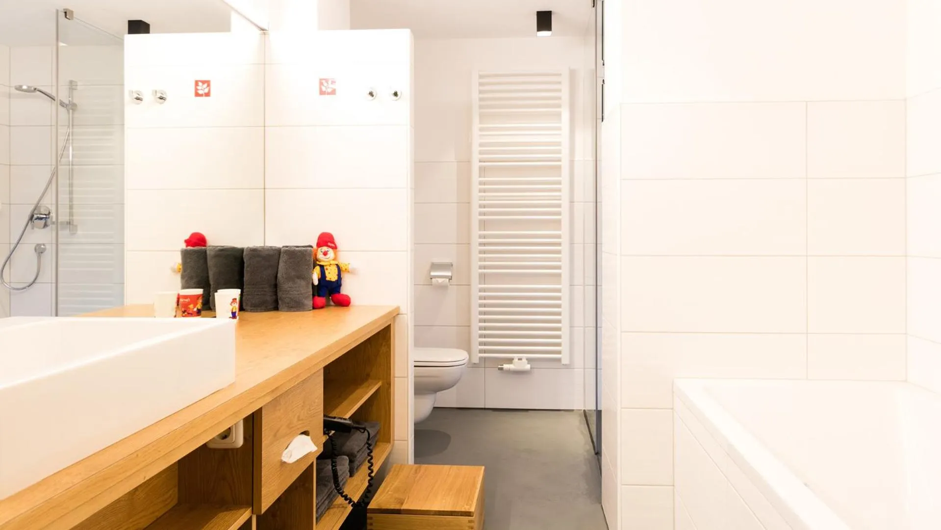 Bathroom in Almfamilyhotel Scherer