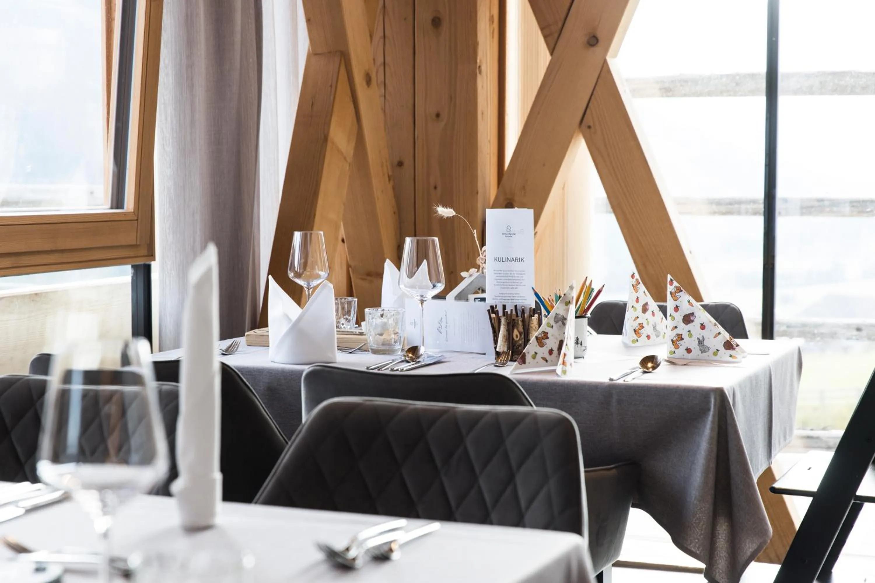 Restaurant/places to eat in Almfamilyhotel Scherer