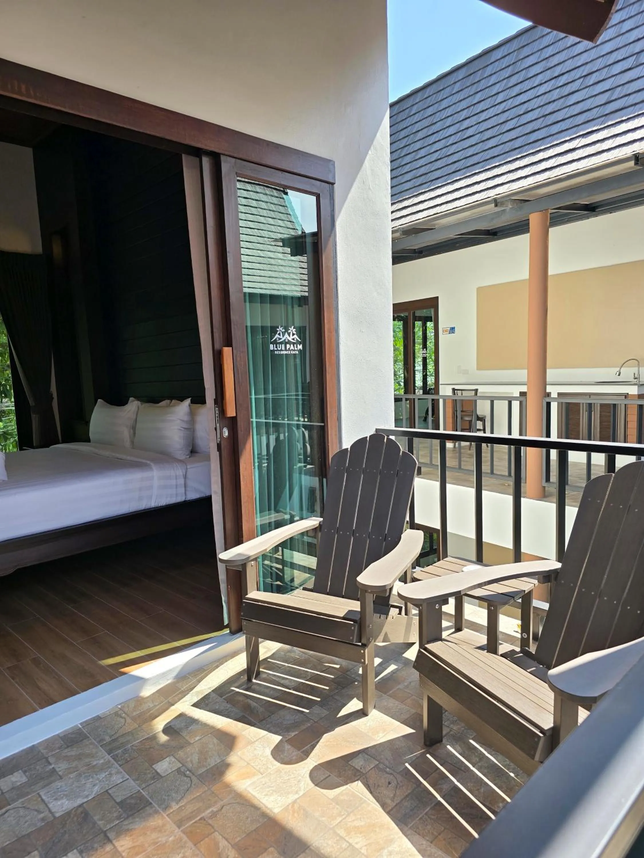 Balcony/Terrace in Blue Palm Residence Kata