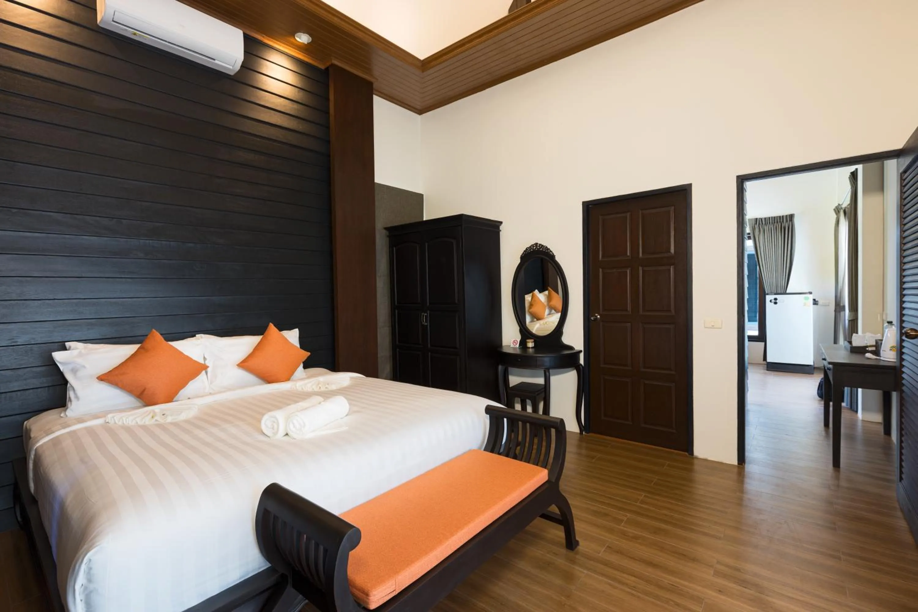 Bed in Blue Palm Residence Kata