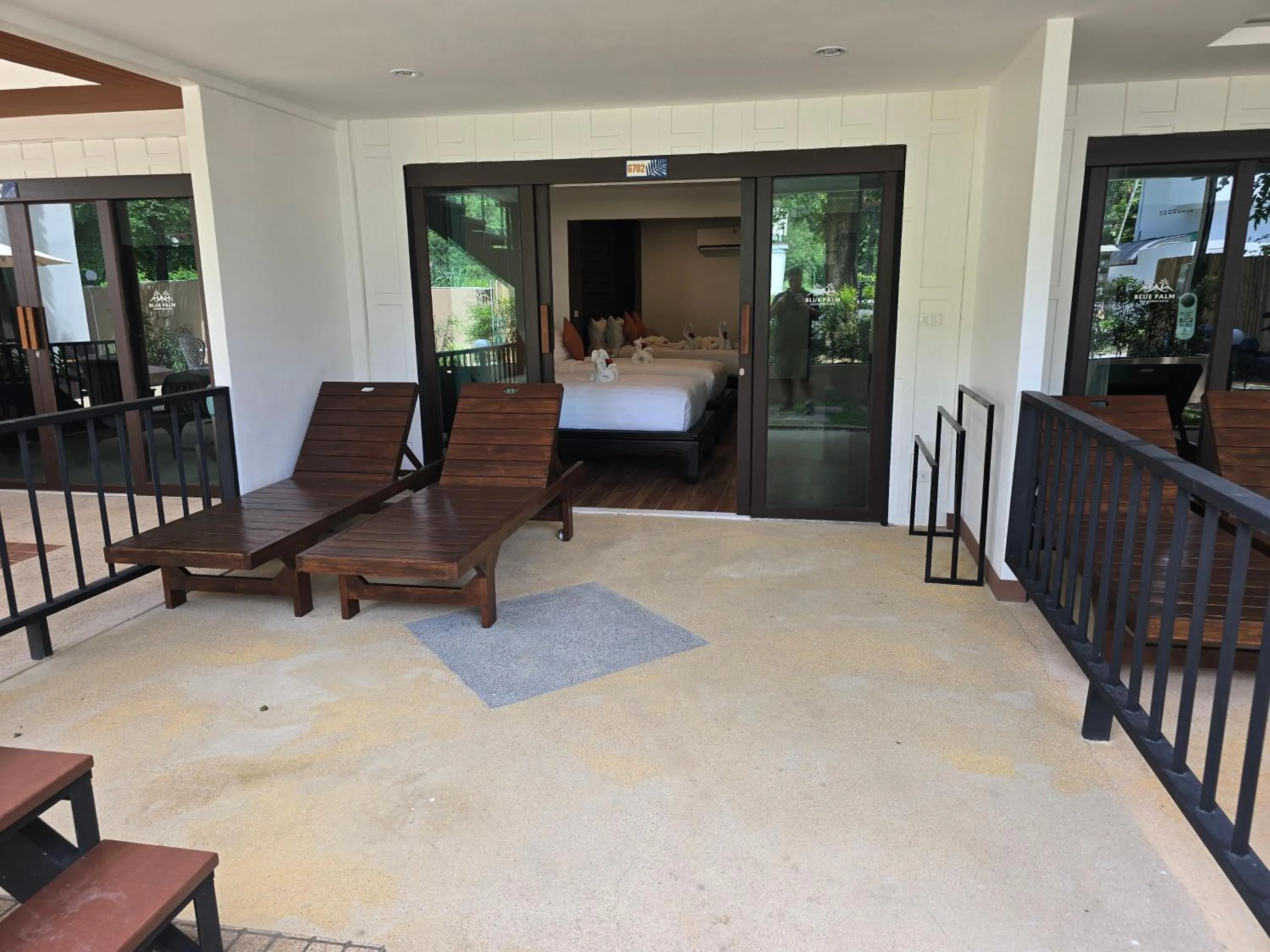 Balcony/Terrace in Blue Palm Residence Kata