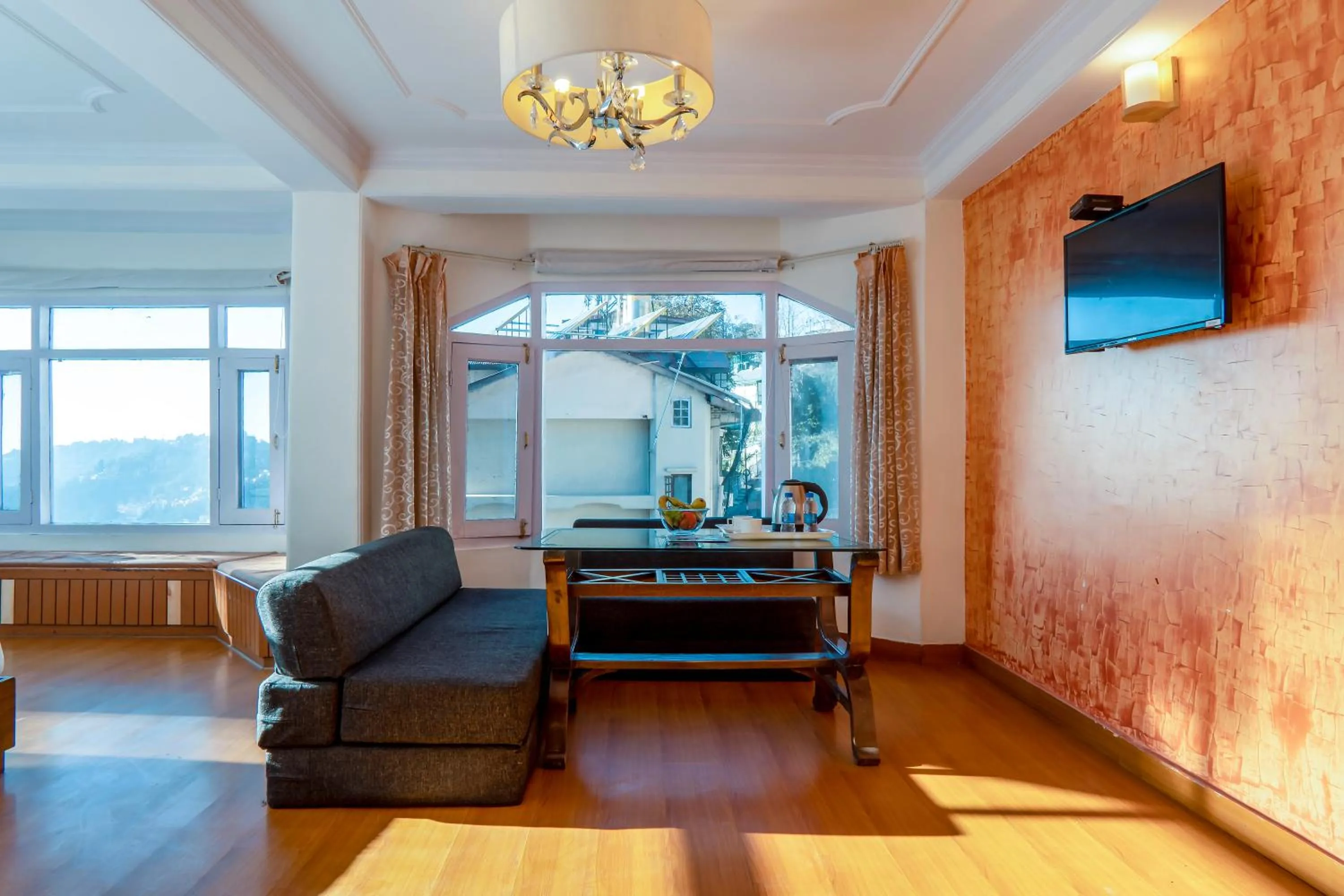 Seating area in Windsor the mall