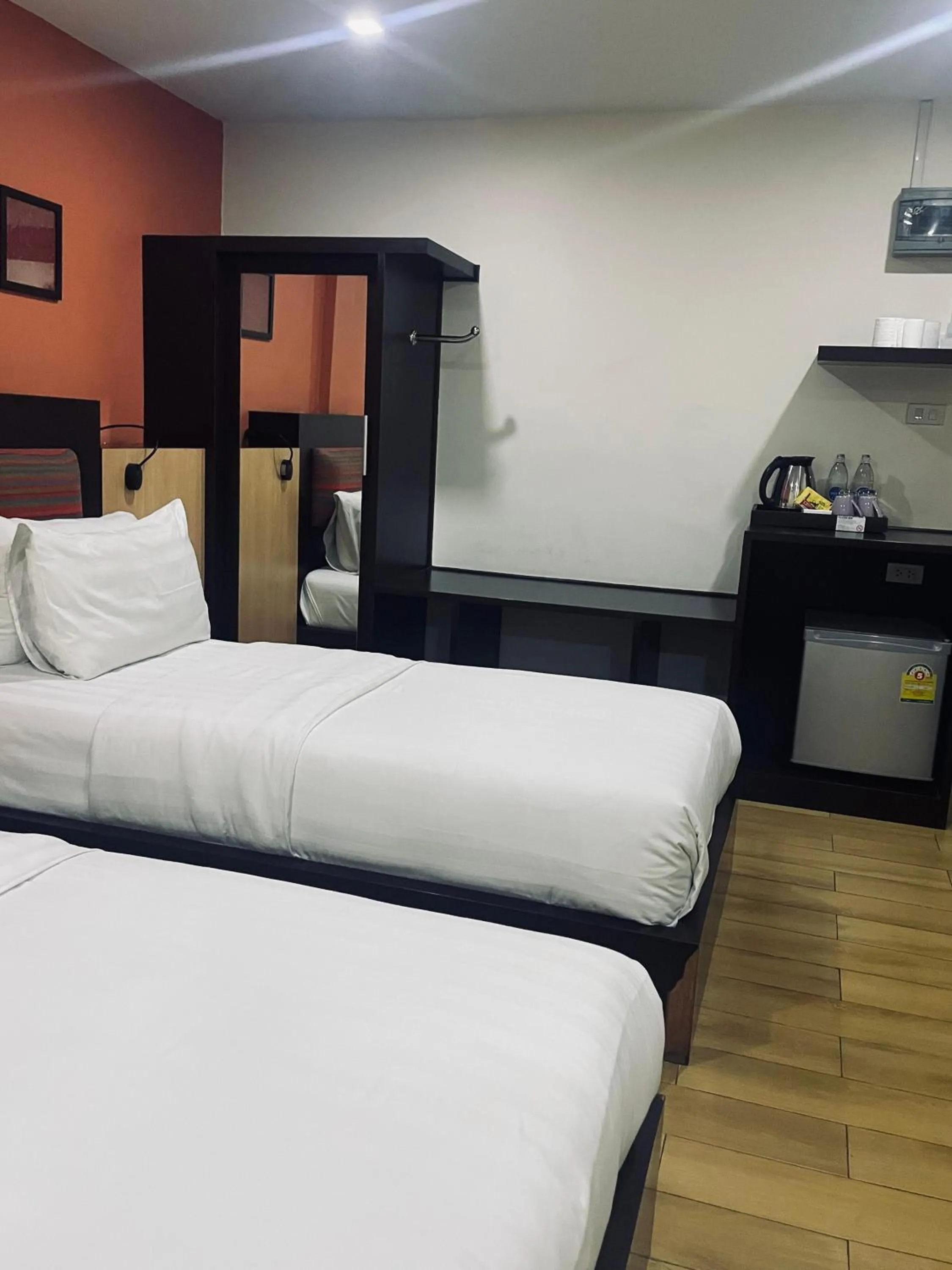 Bed in Residency Hotel Bangkok