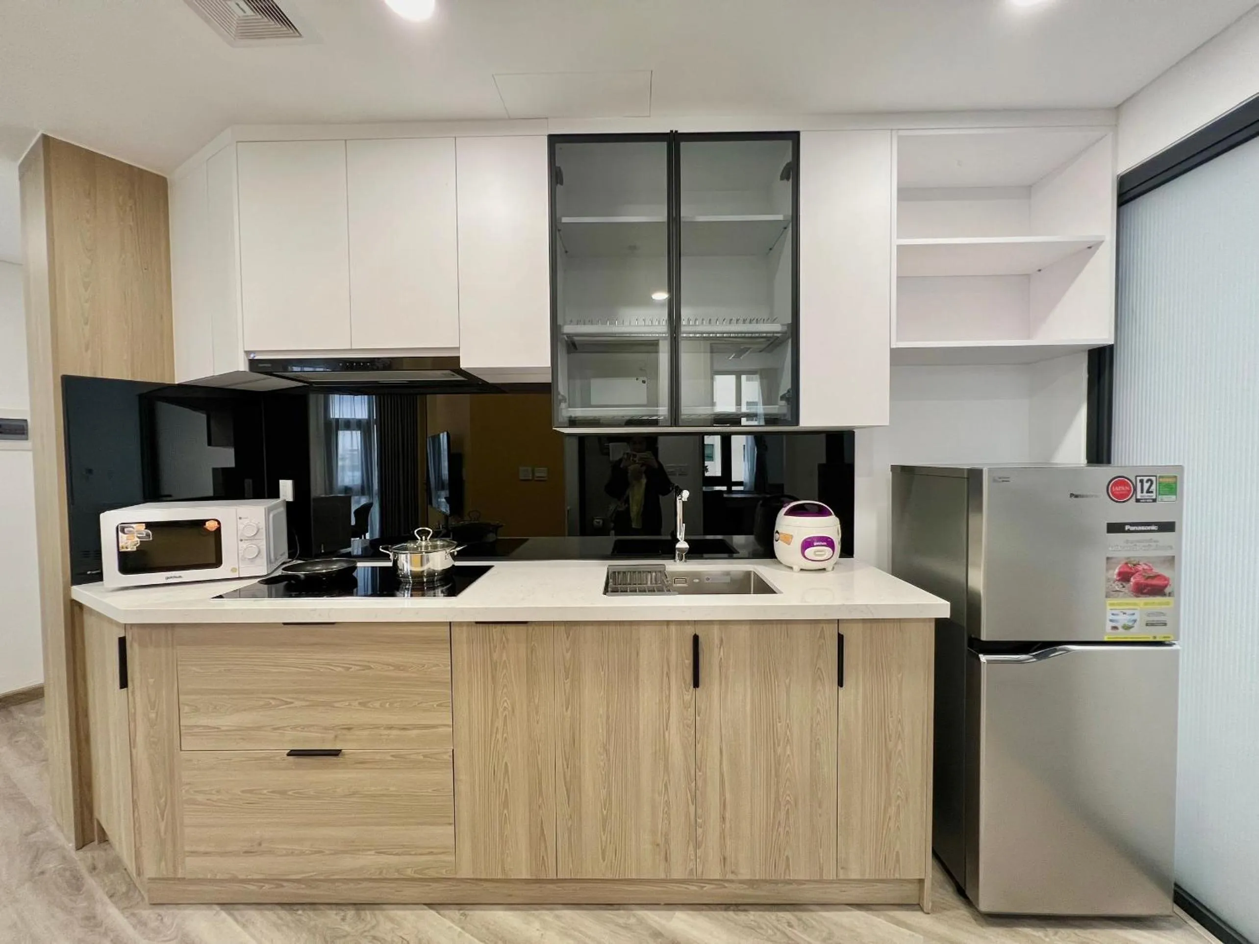 stove in 22Land Legend Hotel & Residence