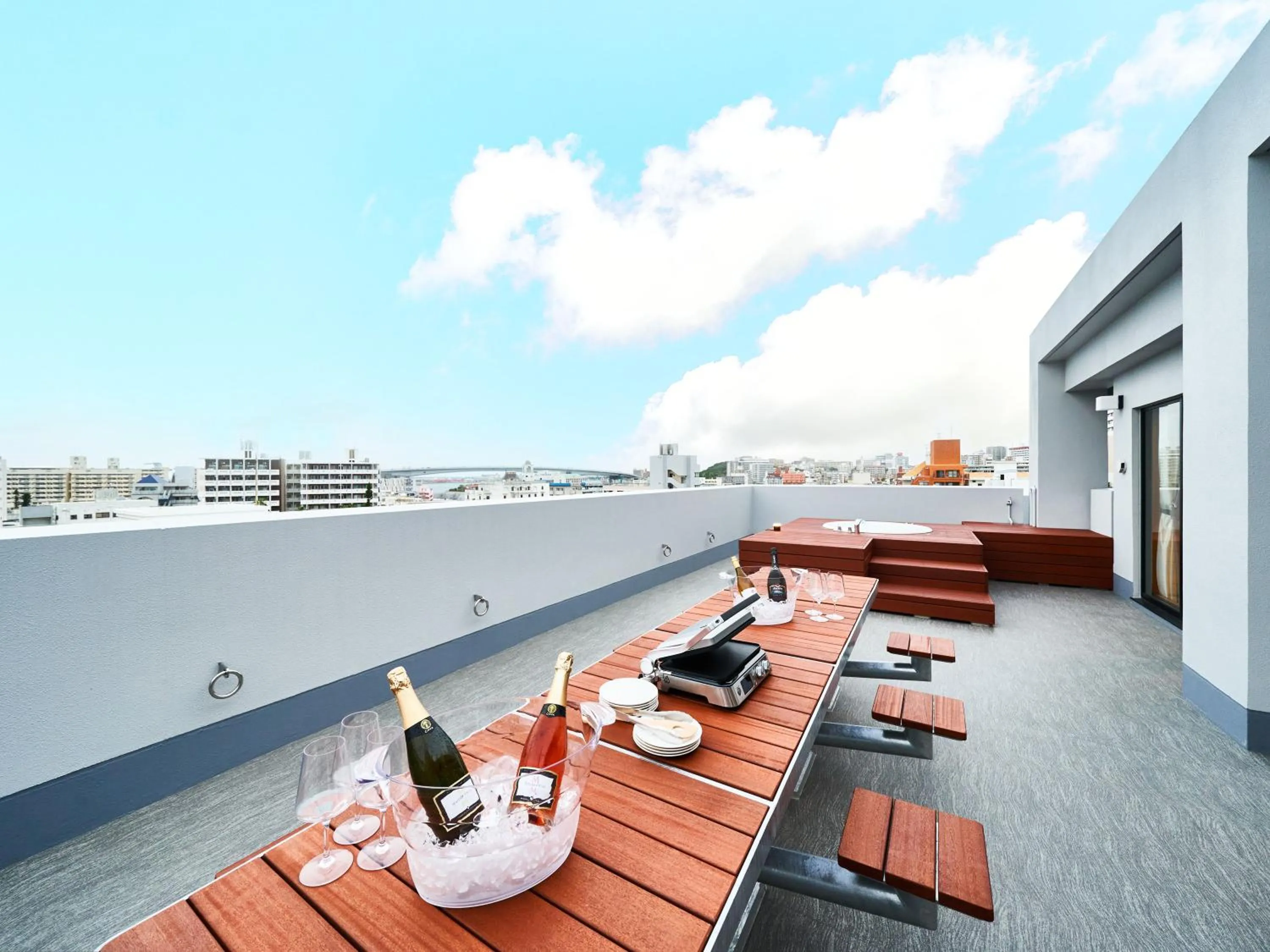 Balcony/Terrace in LACER OKINAWA NAHA Miebashi