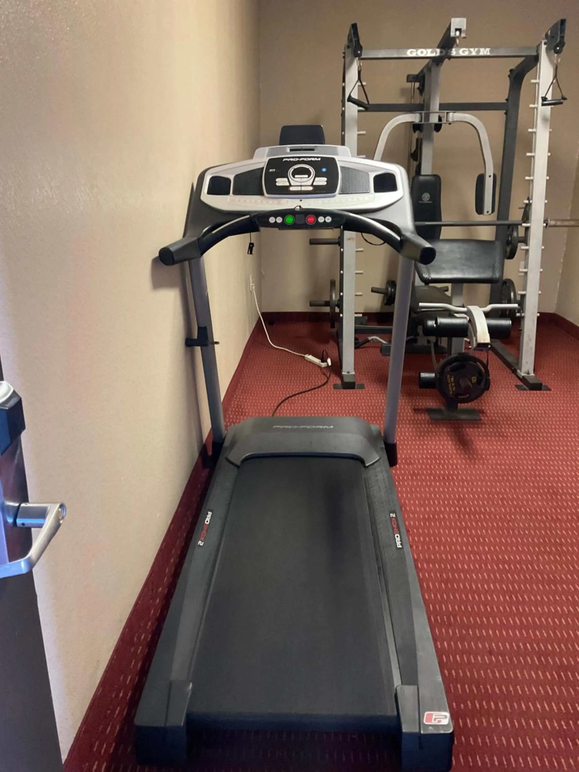 Fitness centre/facilities in Yorktown Inn and Suites