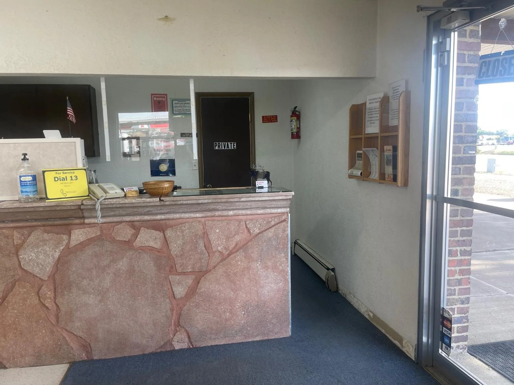 Lobby or reception in Riverside Inn