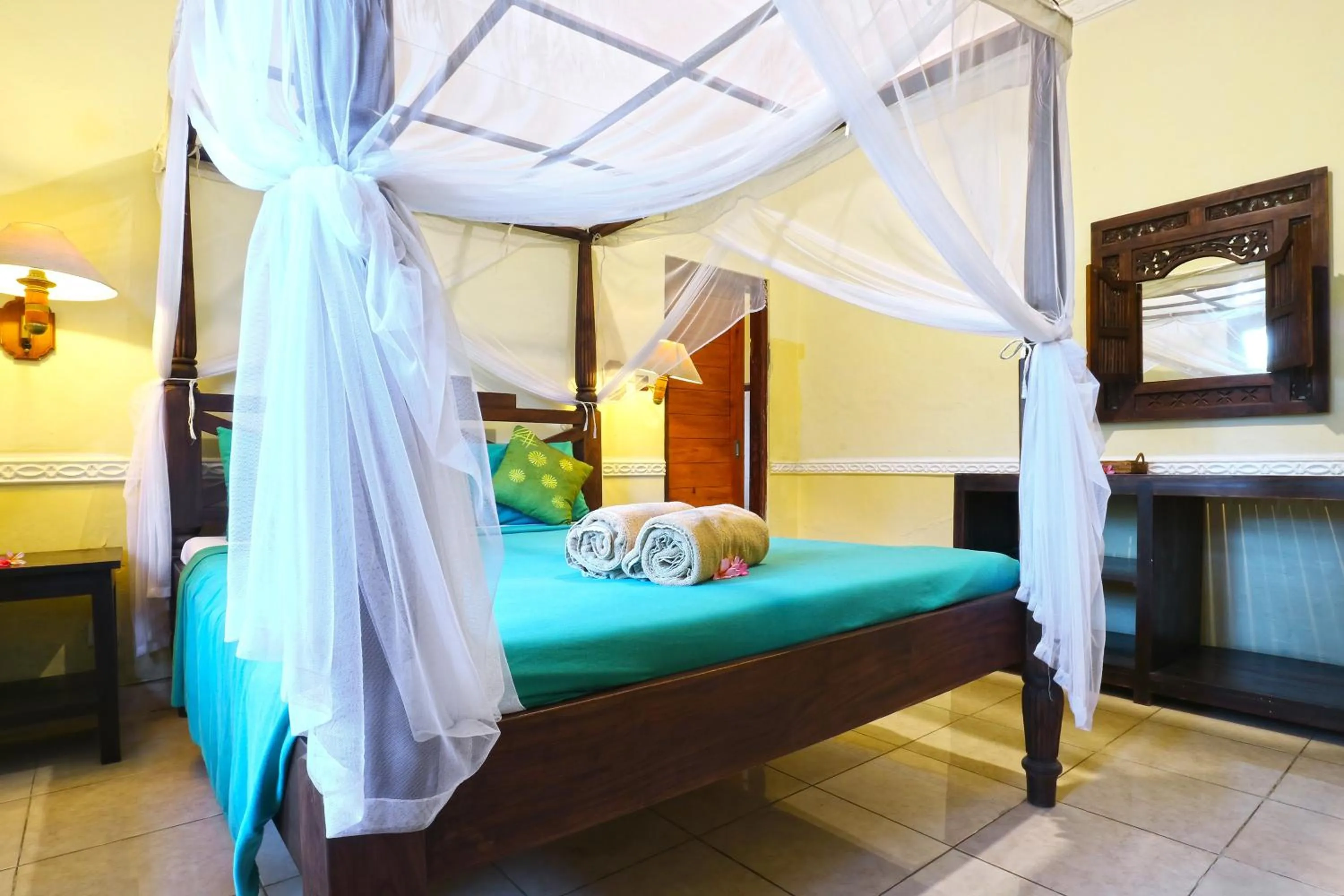Bed in Ubud Kerta City Hotel