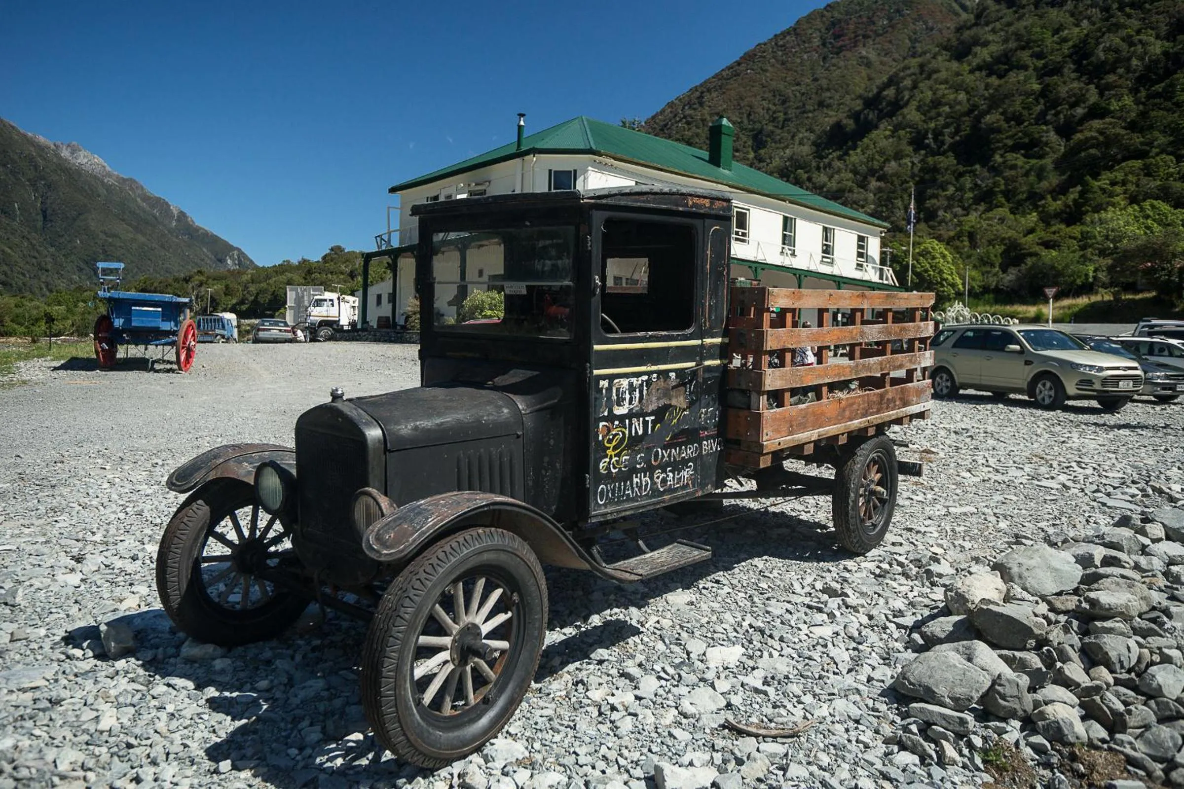 Bird's eye view in Otira Stagecoach Hotel