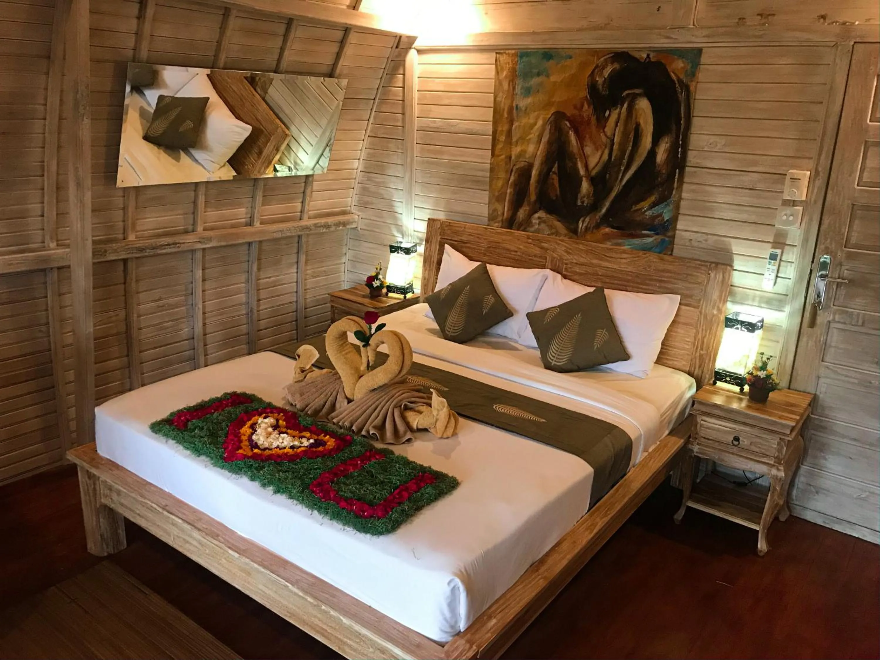 Bed in Junjungan Suite