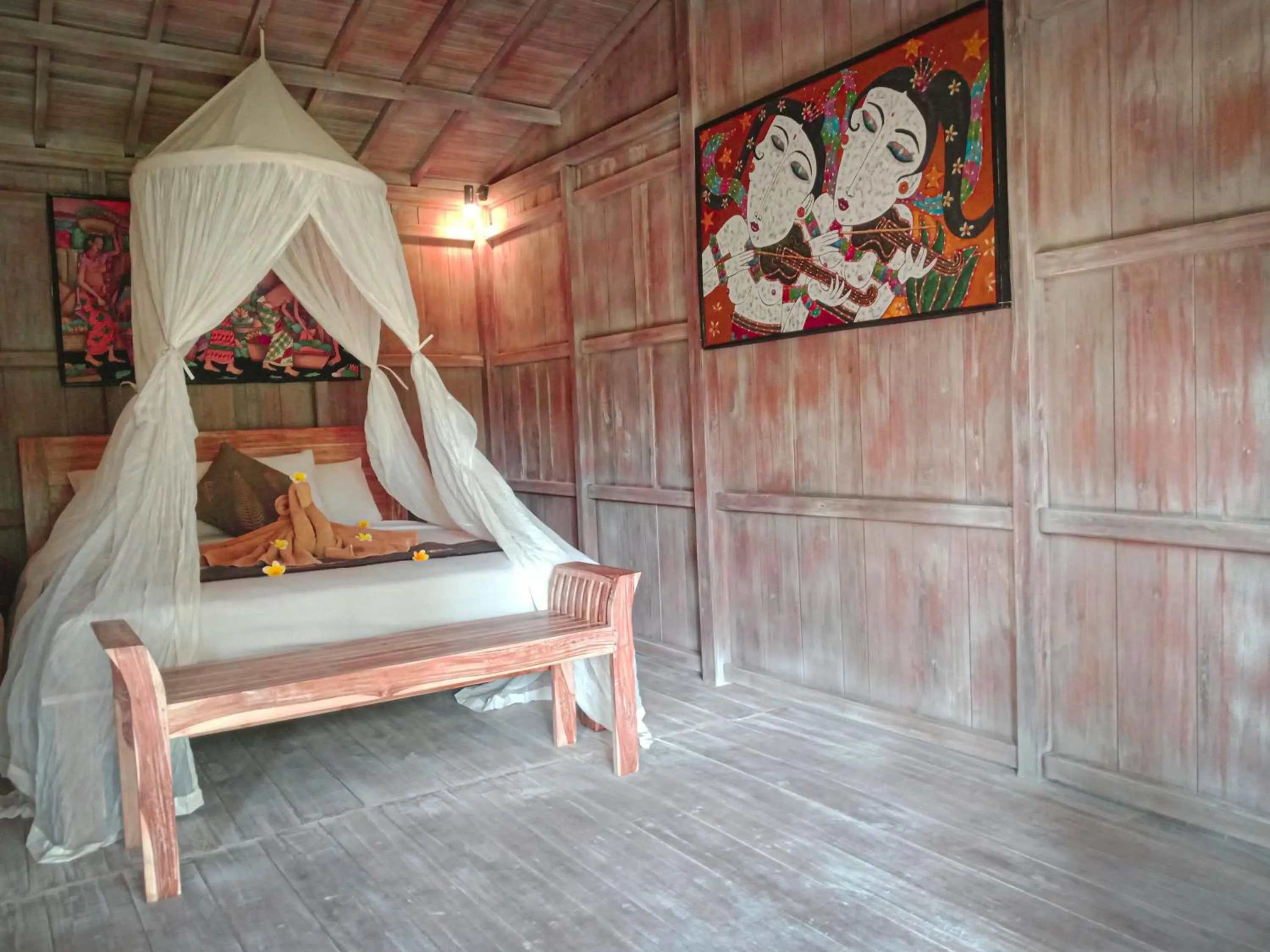 Bed in Junjungan Suite