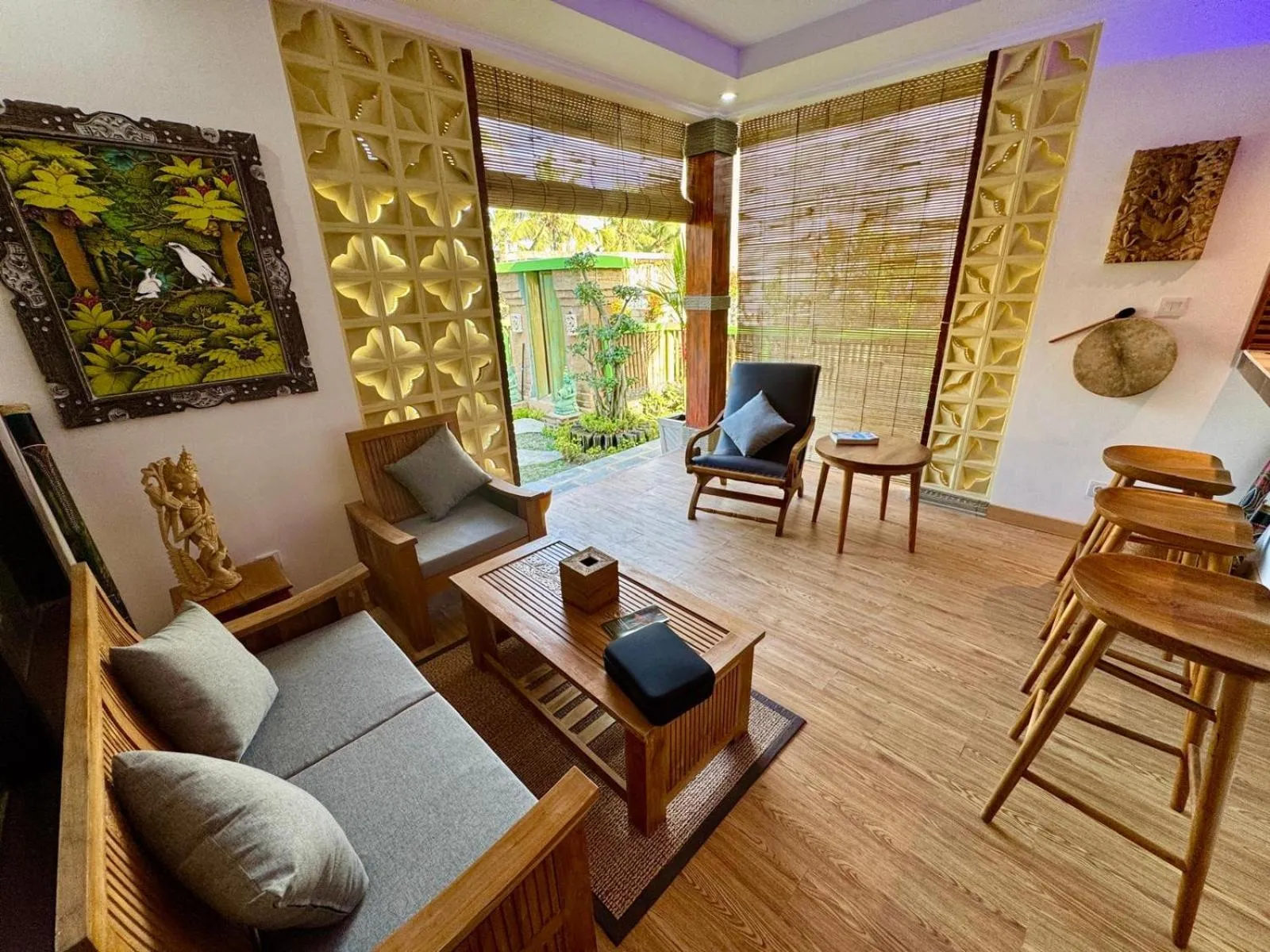 Living room in Junjungan Suite