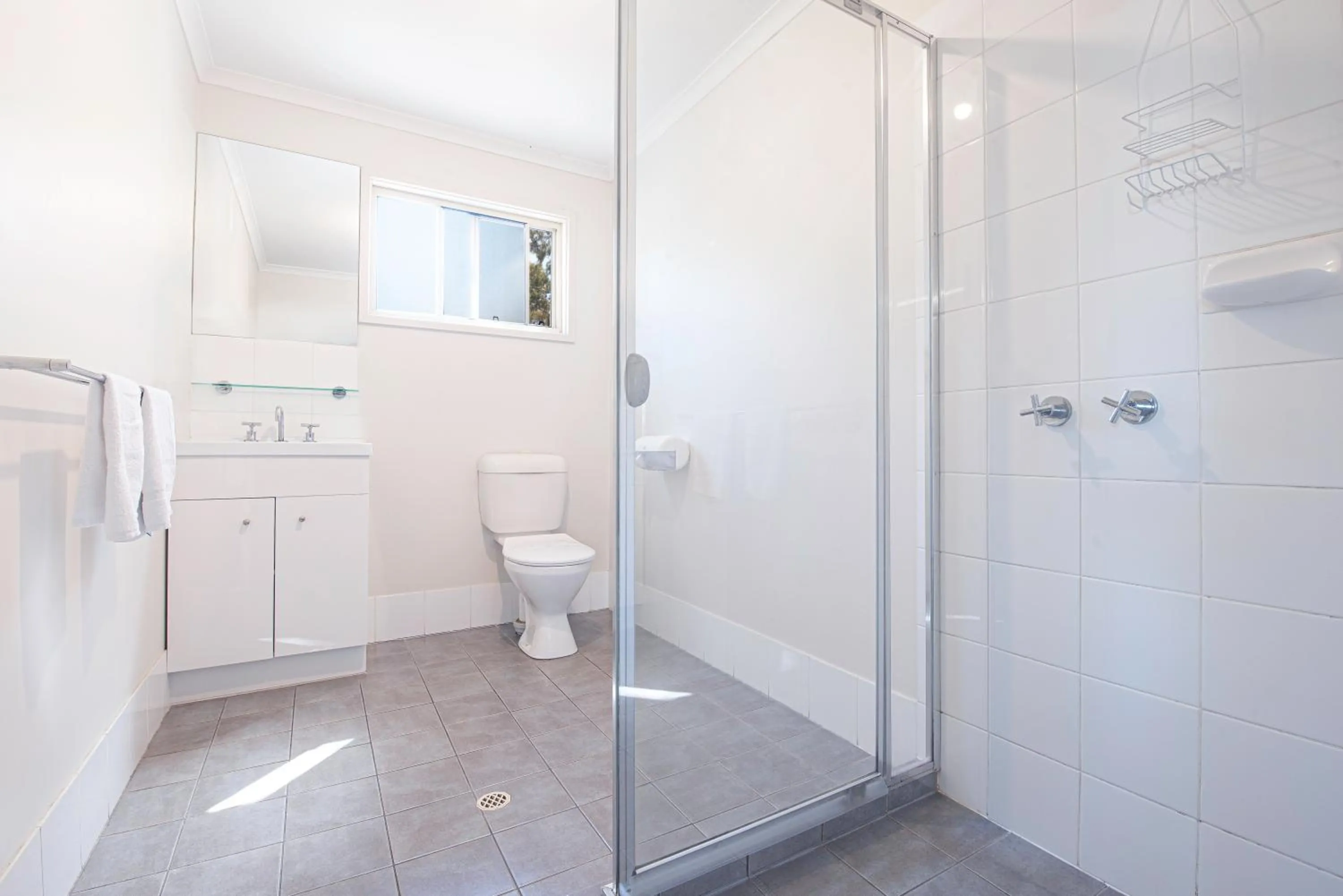 Bathroom in Echo Holiday Parks - Windsor Gardens