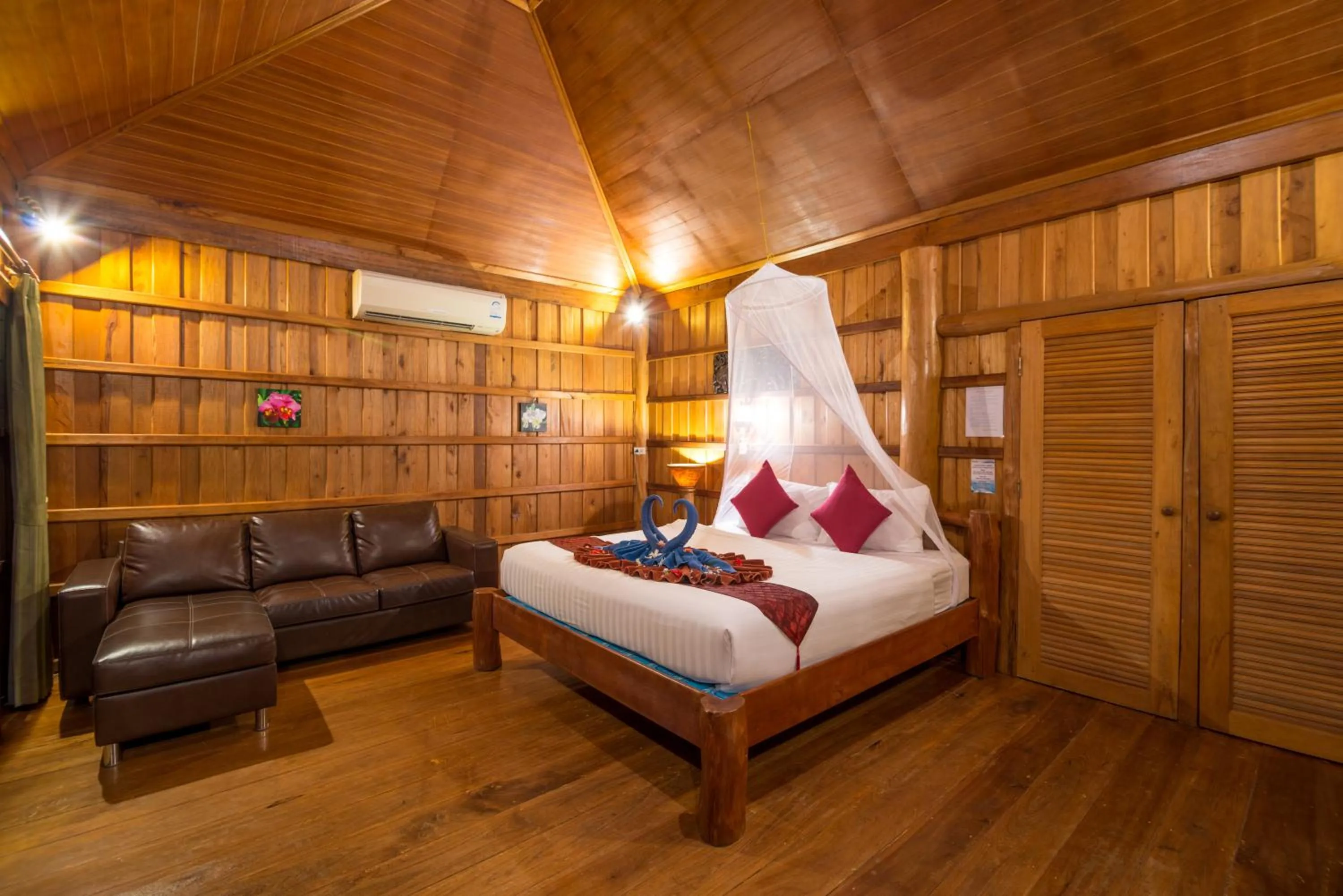Bed in Thiwson Beach Resort - SHA Extra Plus