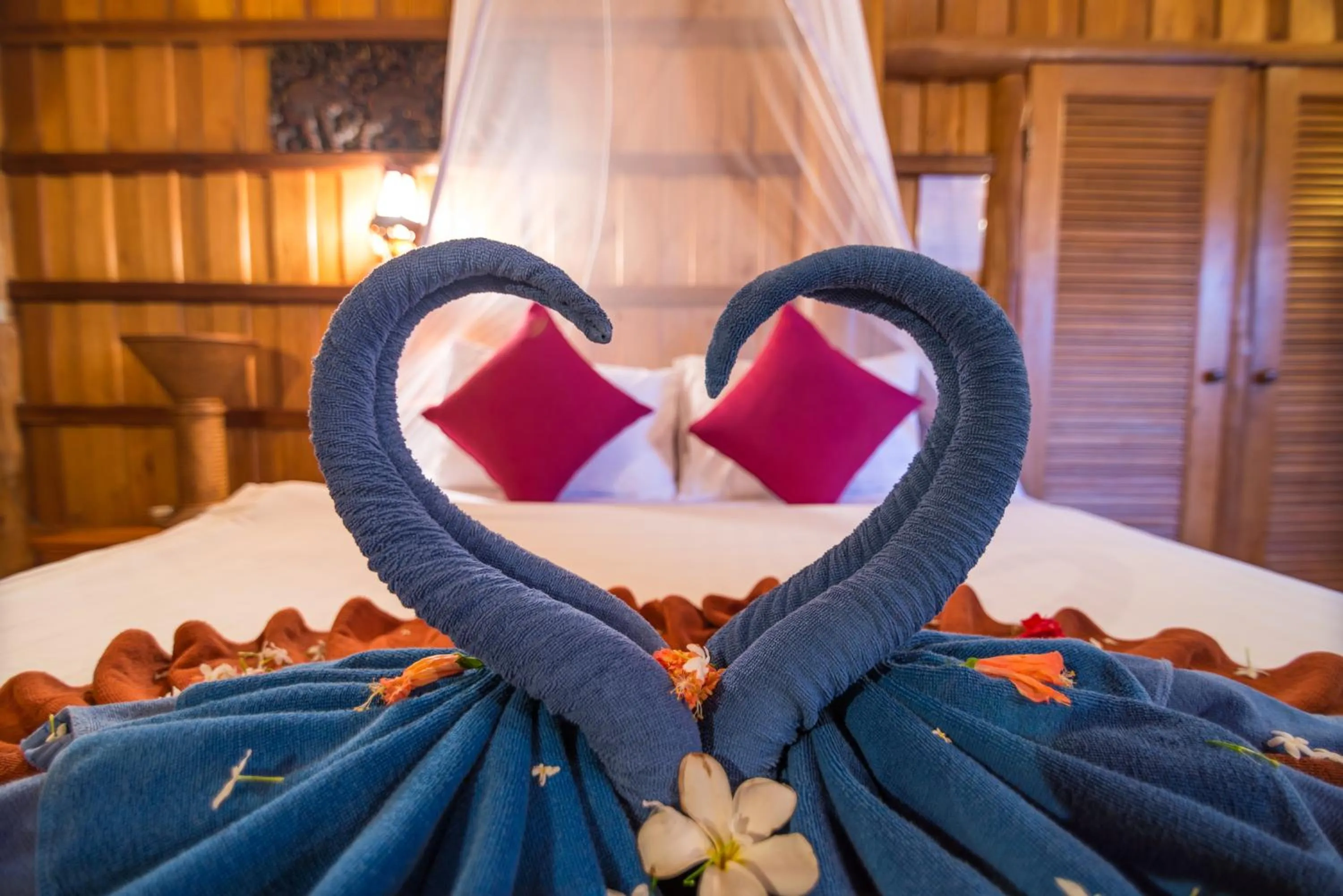 Bed in Thiwson Beach Resort - SHA Extra Plus