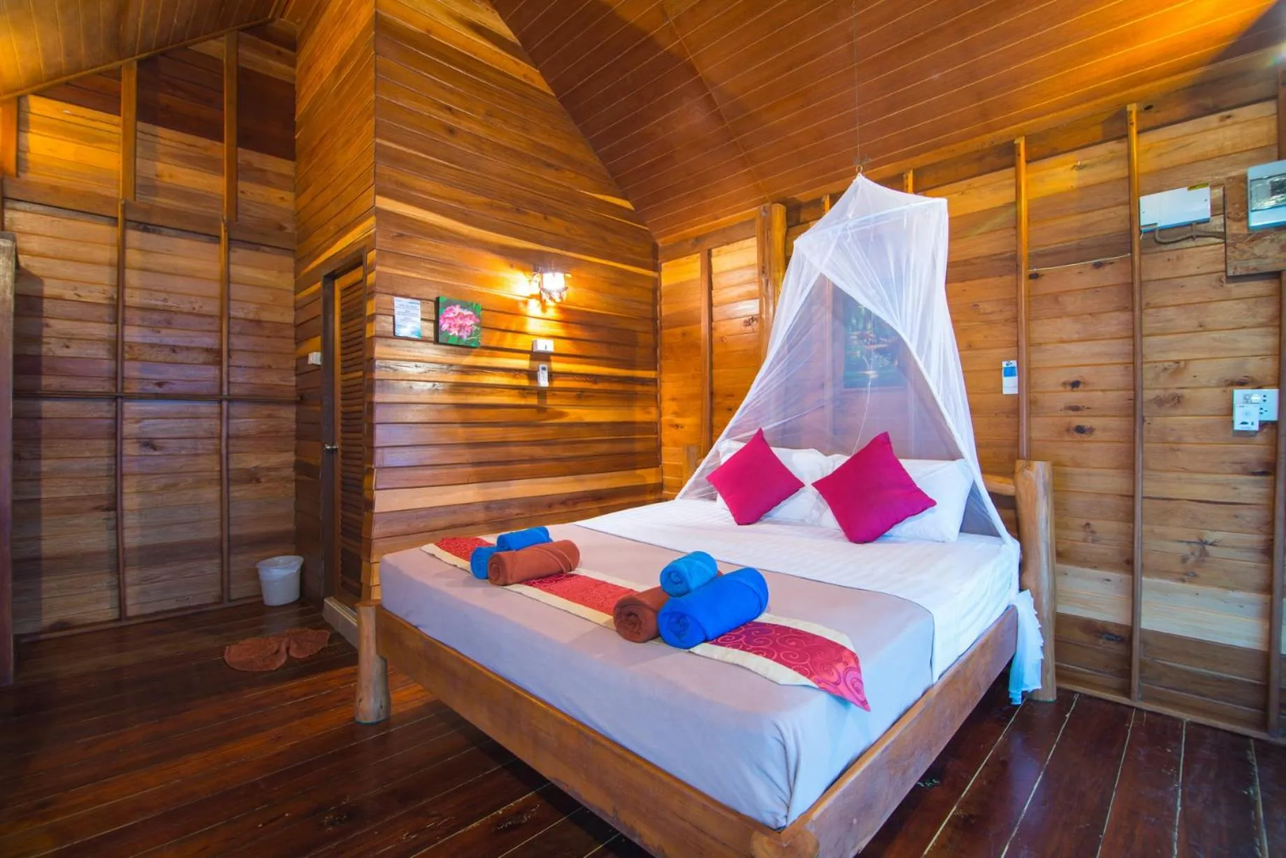 Bed in Thiwson Beach Resort - SHA Extra Plus