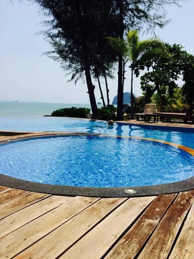 Swimming pool in Thiwson Beach Resort - SHA Extra Plus