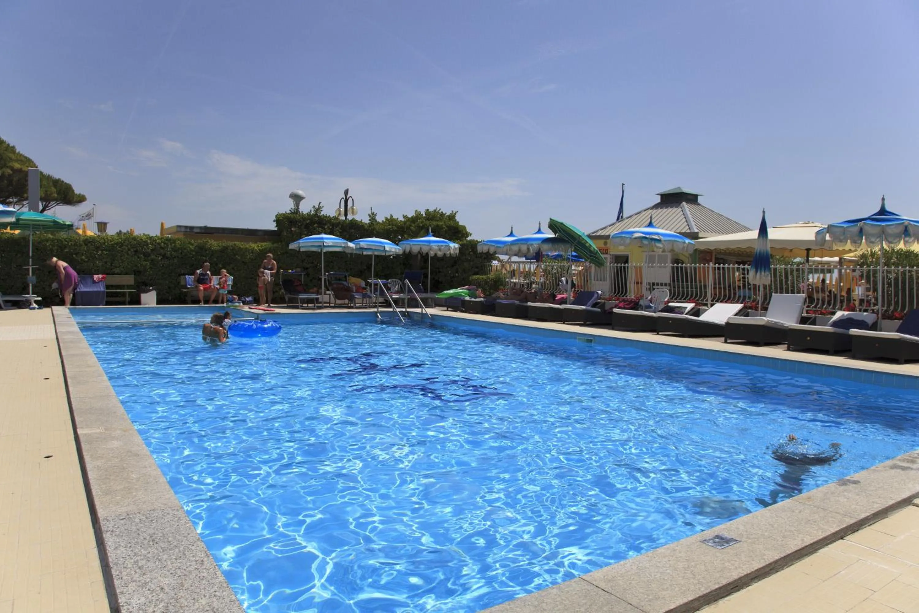Swimming pool in Hotel Panama
