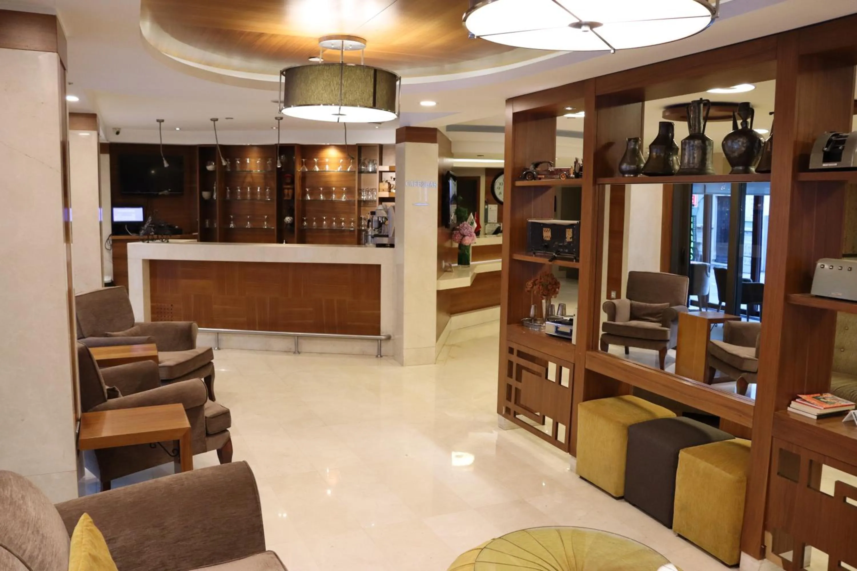 Lobby or reception in Riva Hotel Taksim
