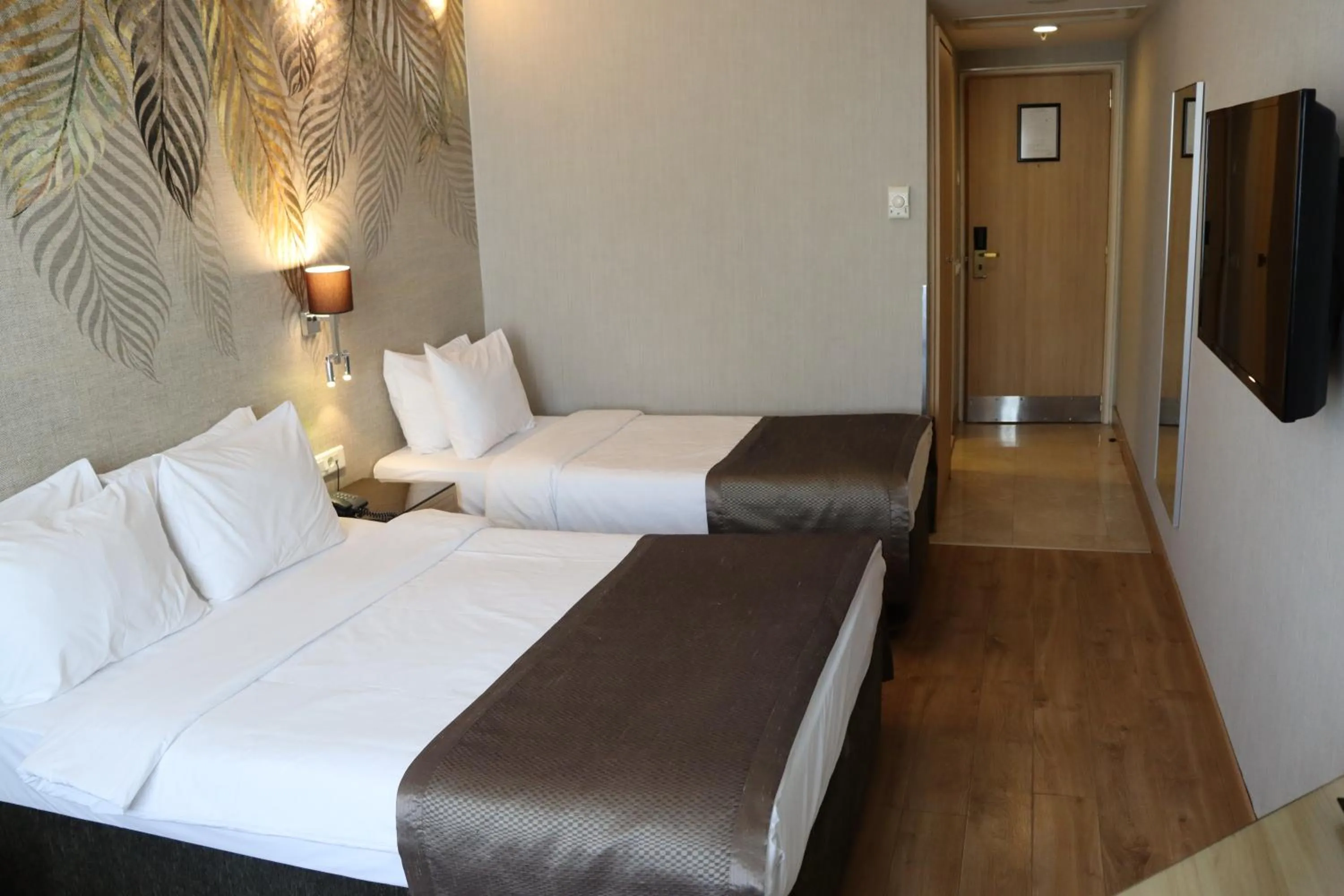 Bed in Riva Hotel Taksim