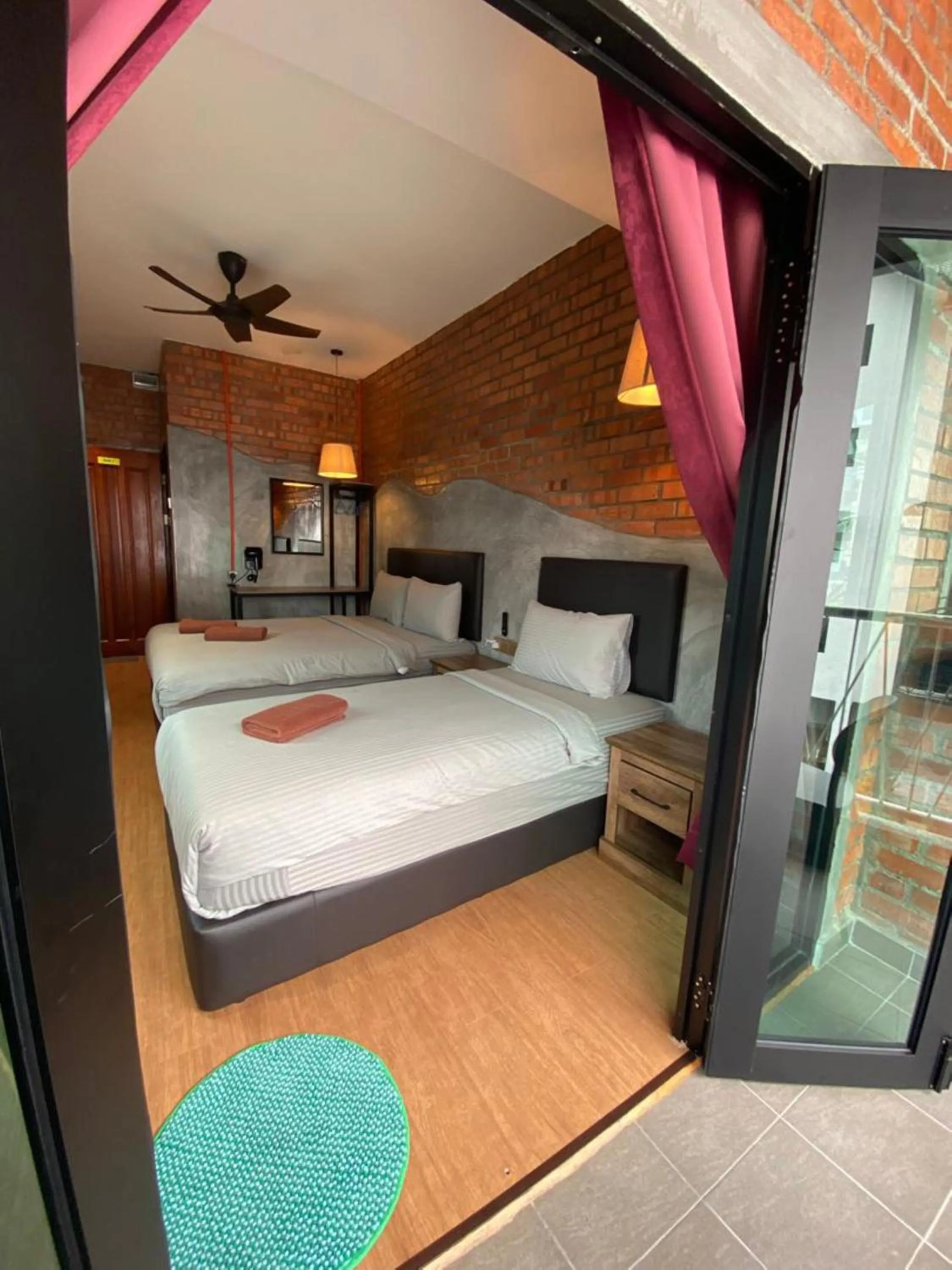 Bed in Bricks Guesthouse