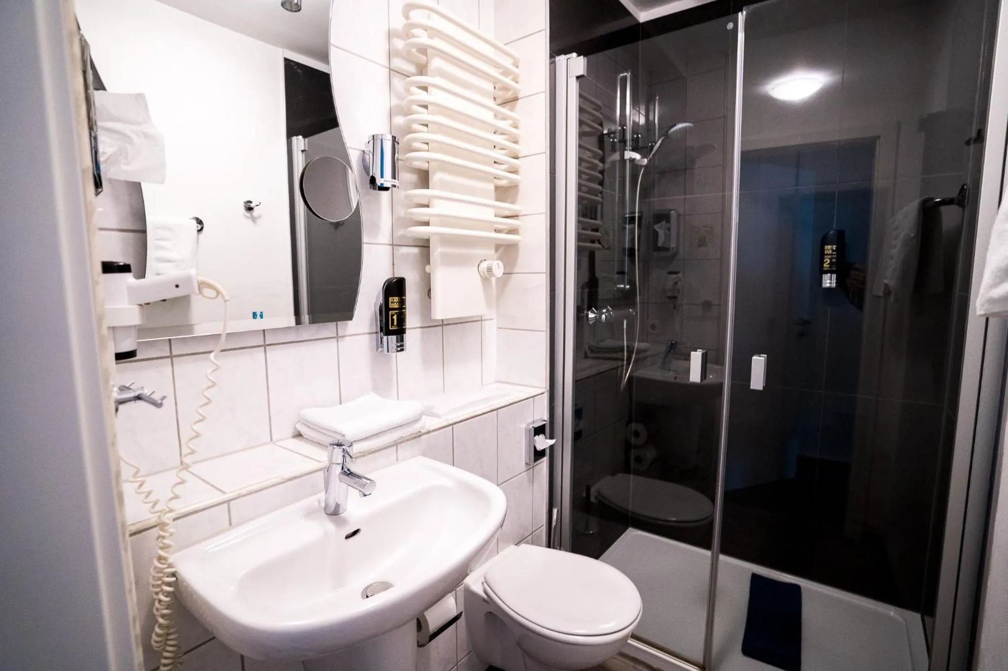 Shower in Trip Inn Parkhotel Bad Ems