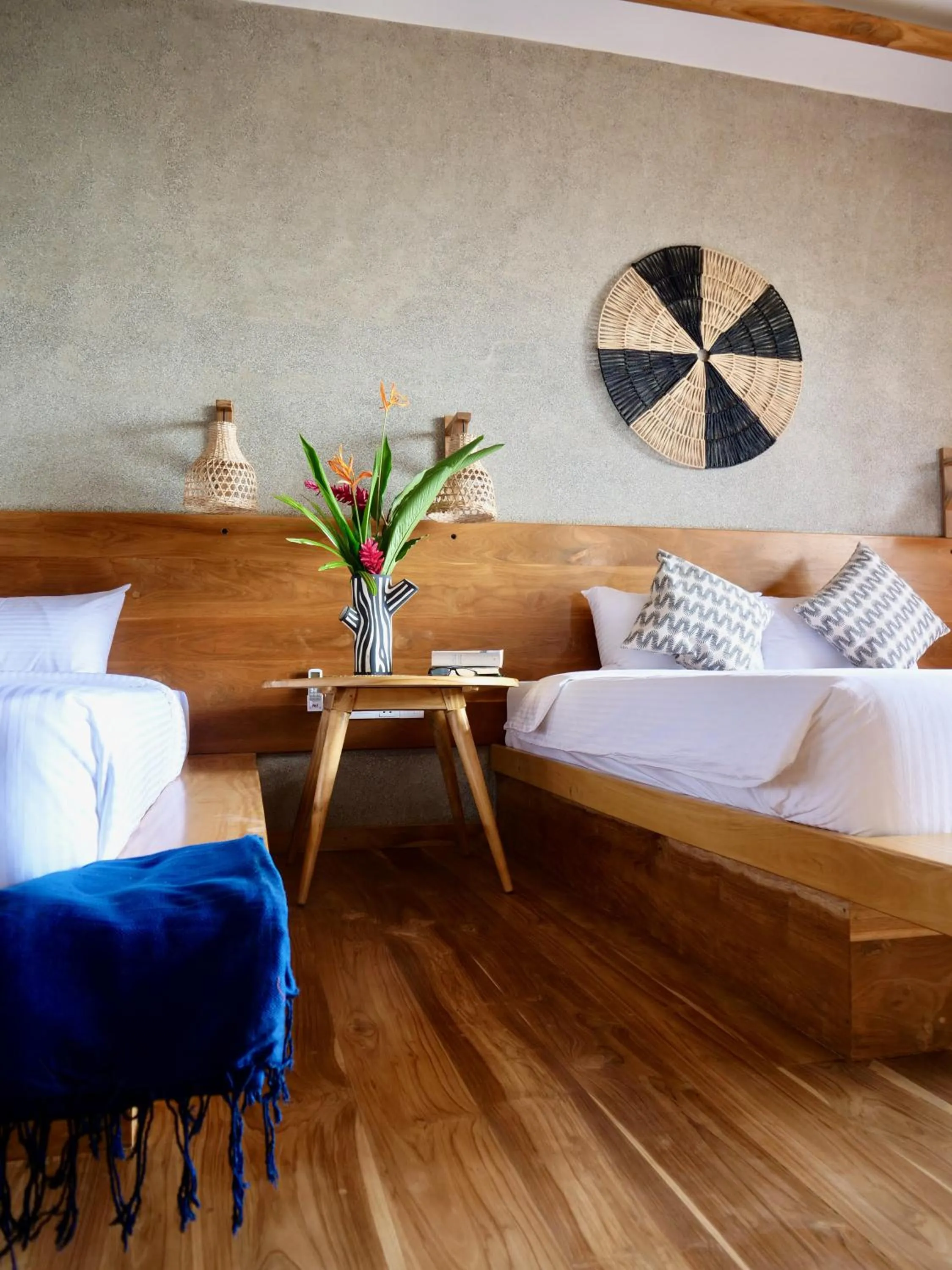 Bed in Coast 67 Boutique Hotel